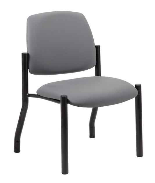 Boss Armless Guest Chair, 300 lb. weight capacity