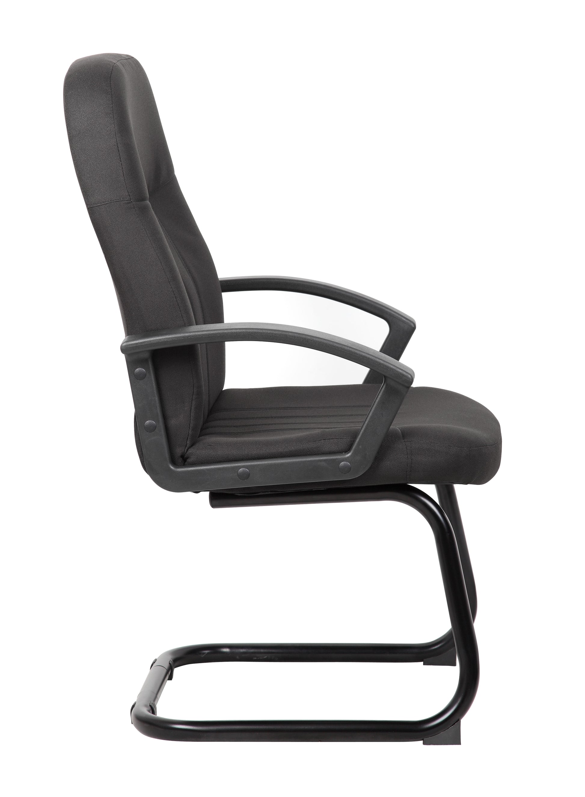 Boss Mid Back Fabric Guest Chair In Black image 7