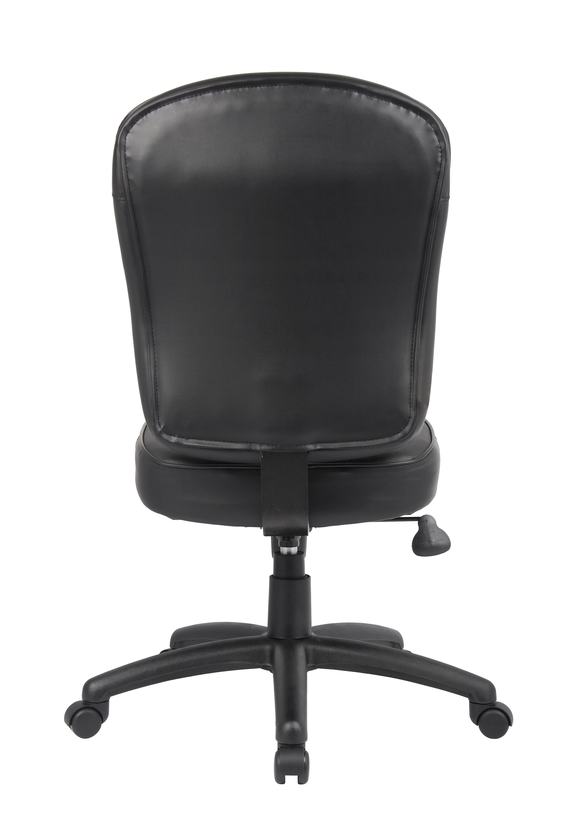 Boss Black Leather Task Chair image 5