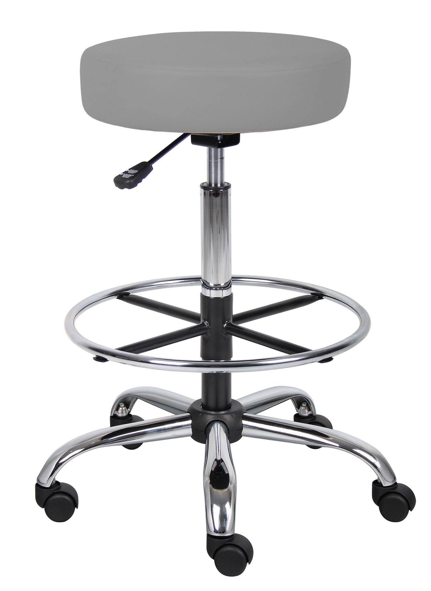 Boss Antimicrobial Vinyl Medical/Drafting Stool