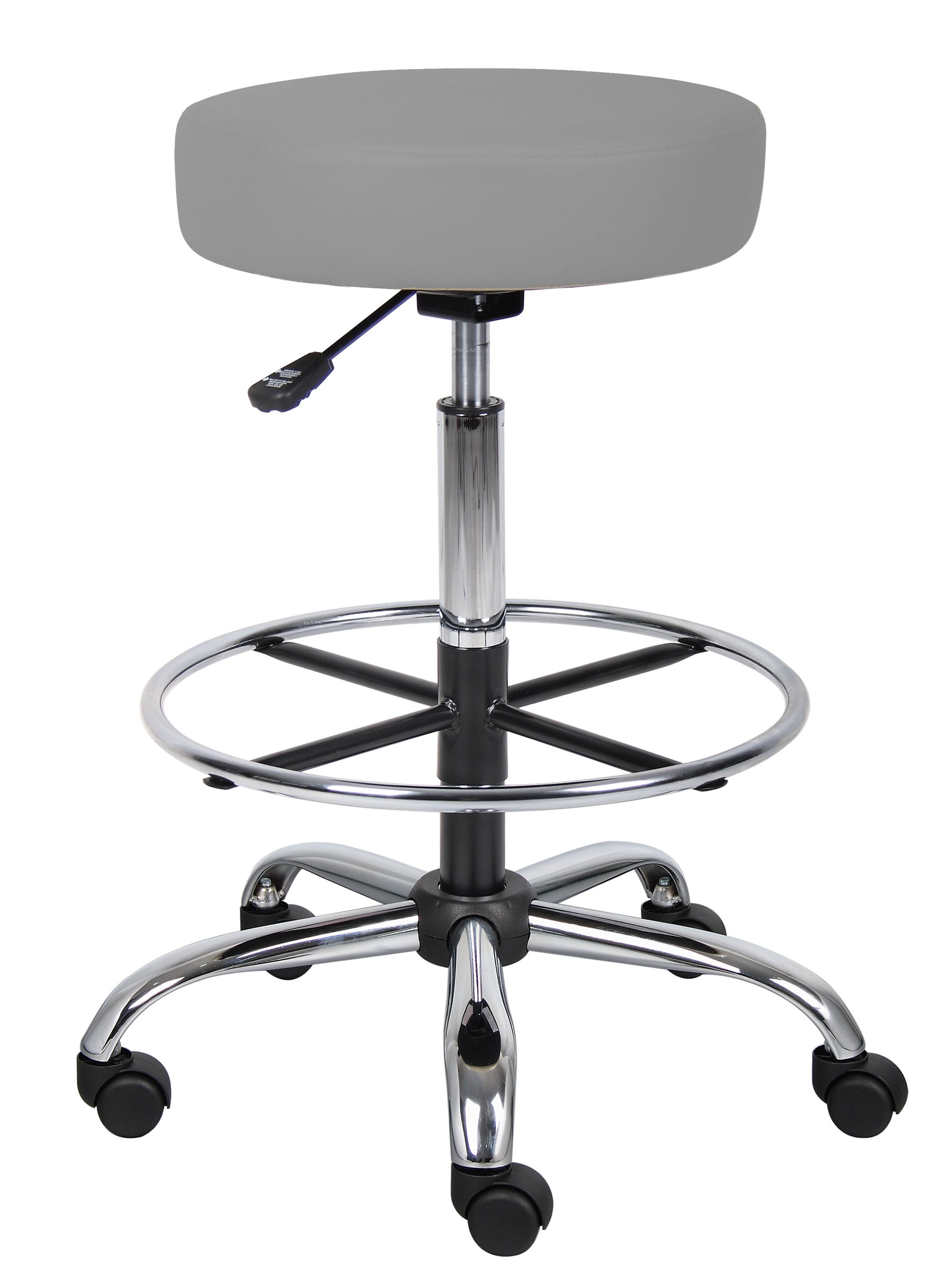 Boss Antimicrobial Vinyl Medical/Drafting Stool
