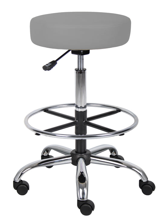 Boss Antimicrobial Vinyl Medical/Drafting Stool