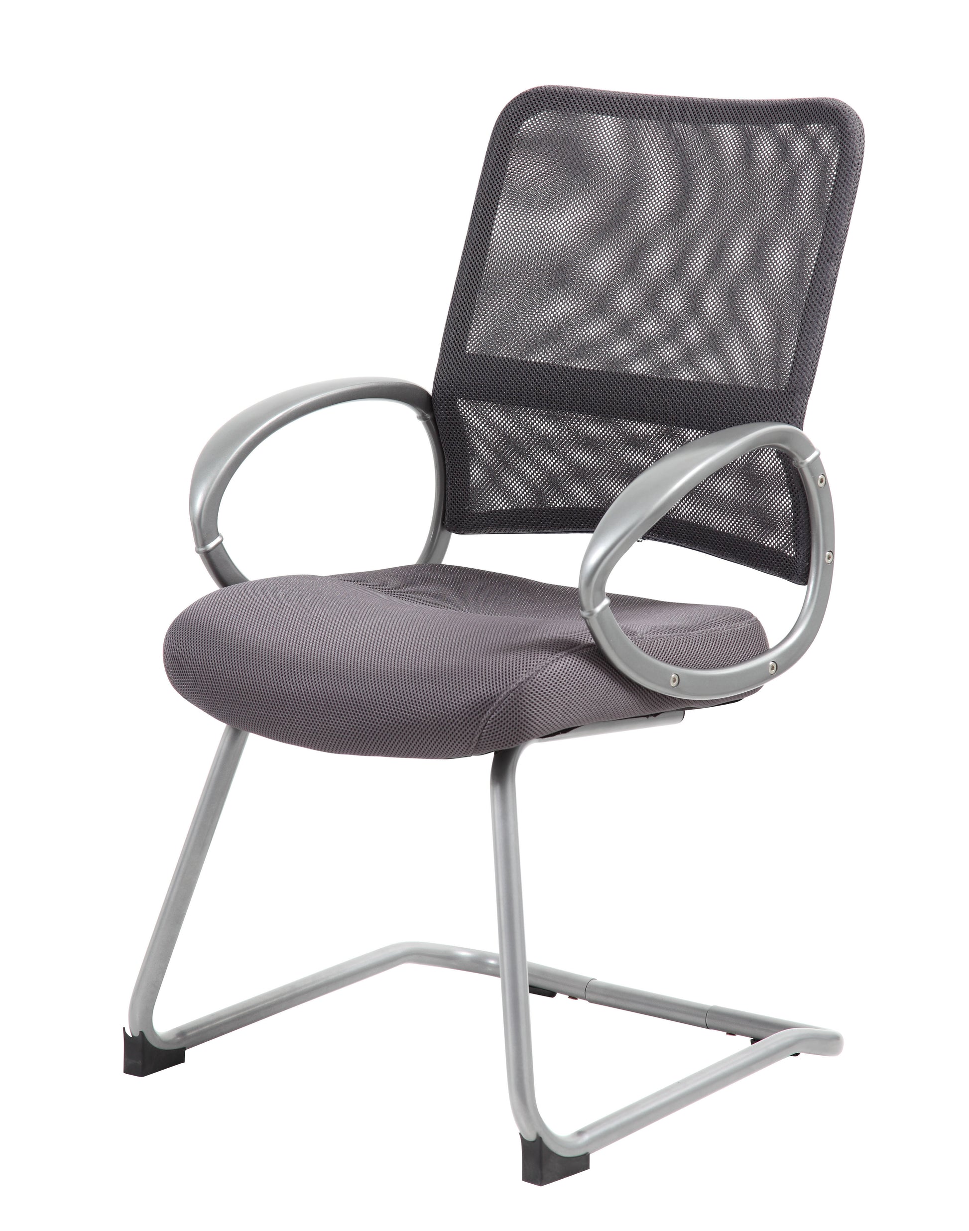 Boss Mesh Back W/ Pewter Finish Guest Chair image 5