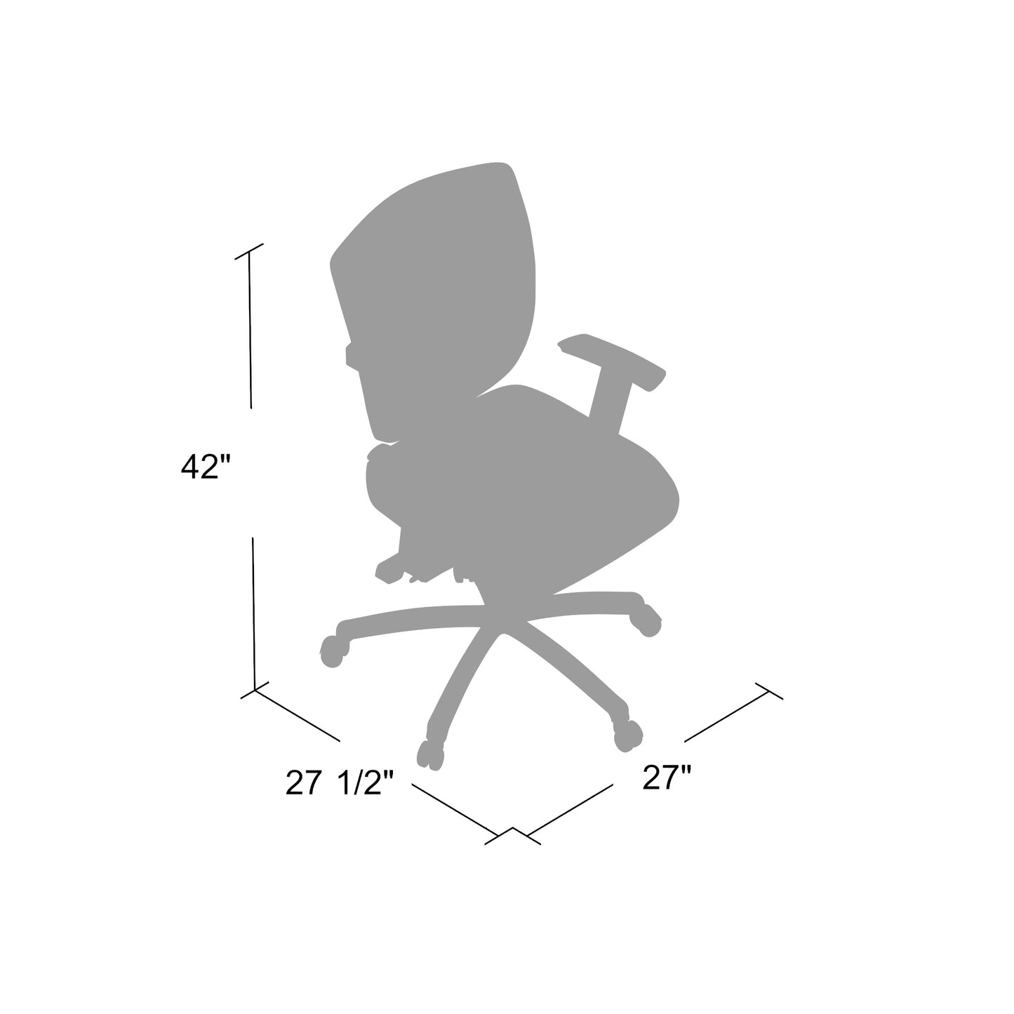 Boss Contract Mesh Task Chair image 4