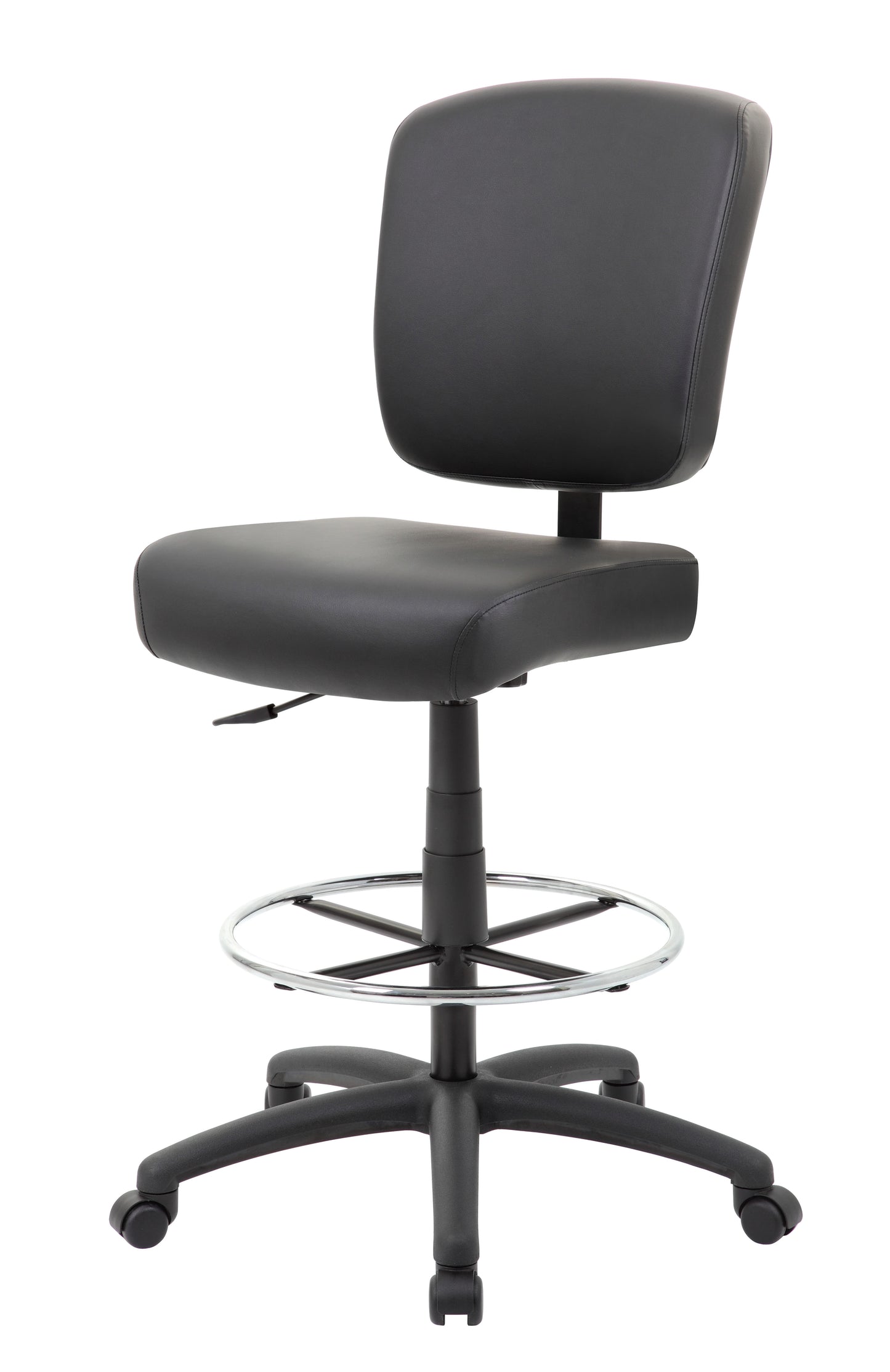 Boss 300 lb Heavy Duty Office Stool, Black image 5