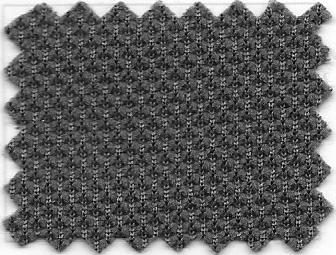 Mesh fabric seat cover, Dark Grey image 2