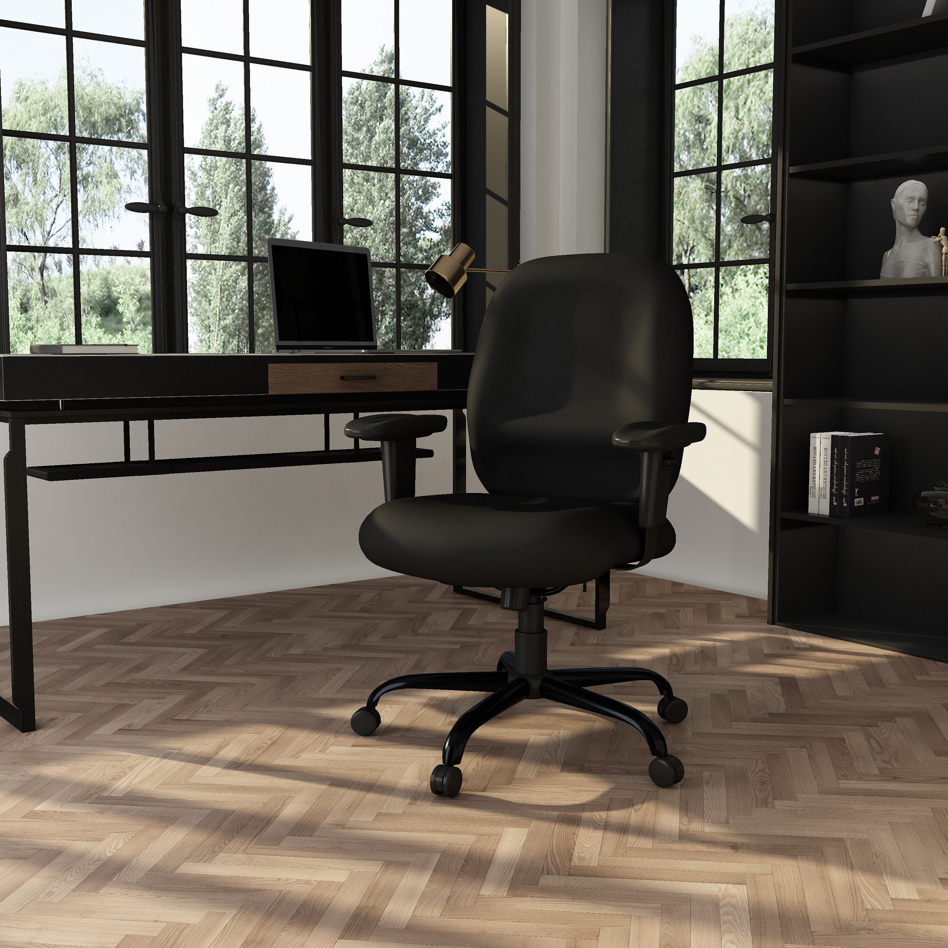 Boss Heavy Duty Task Chair- 400 lbs image 2