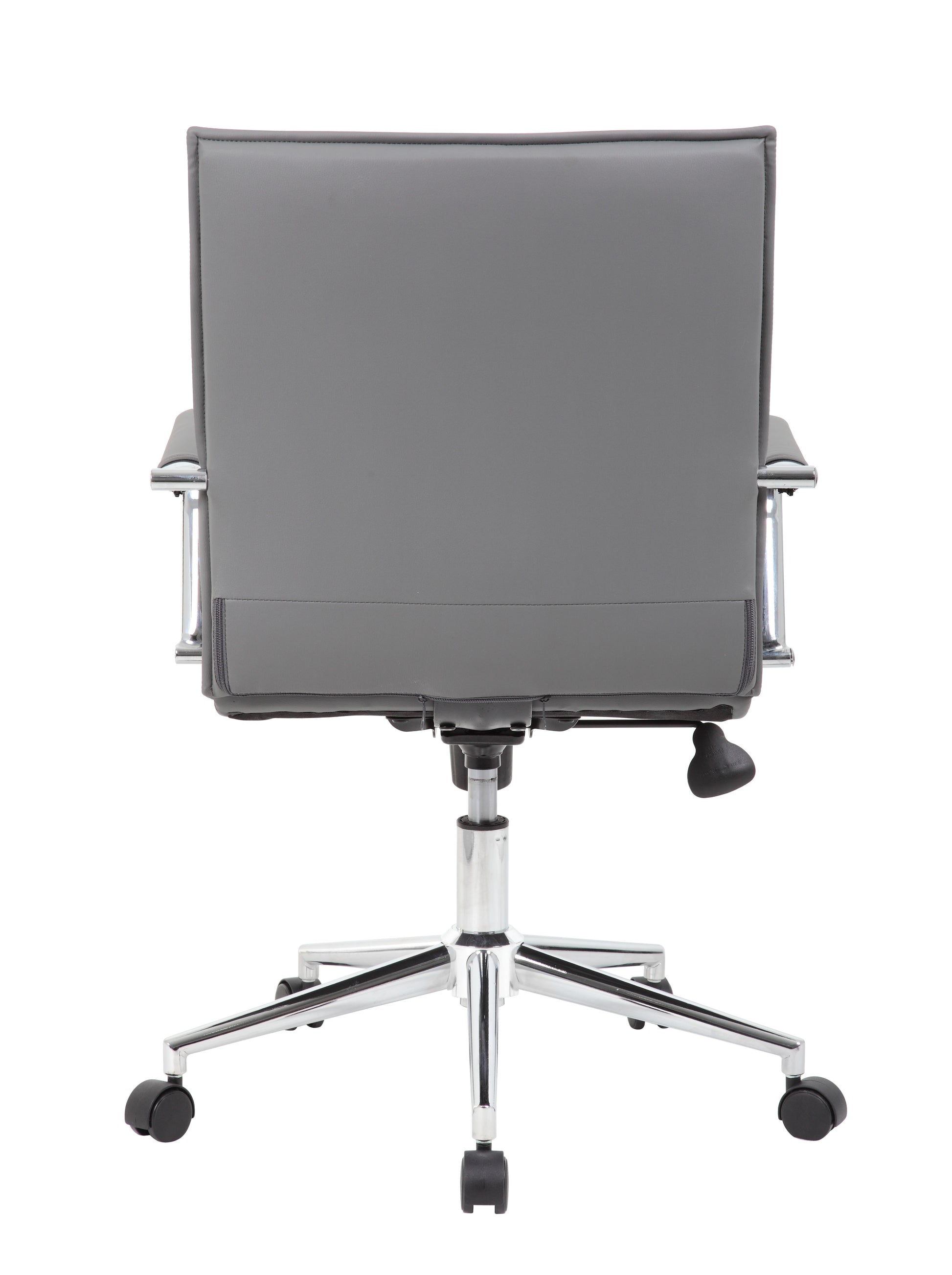 Boss Grey Vinyl Hospitality Chair image 5