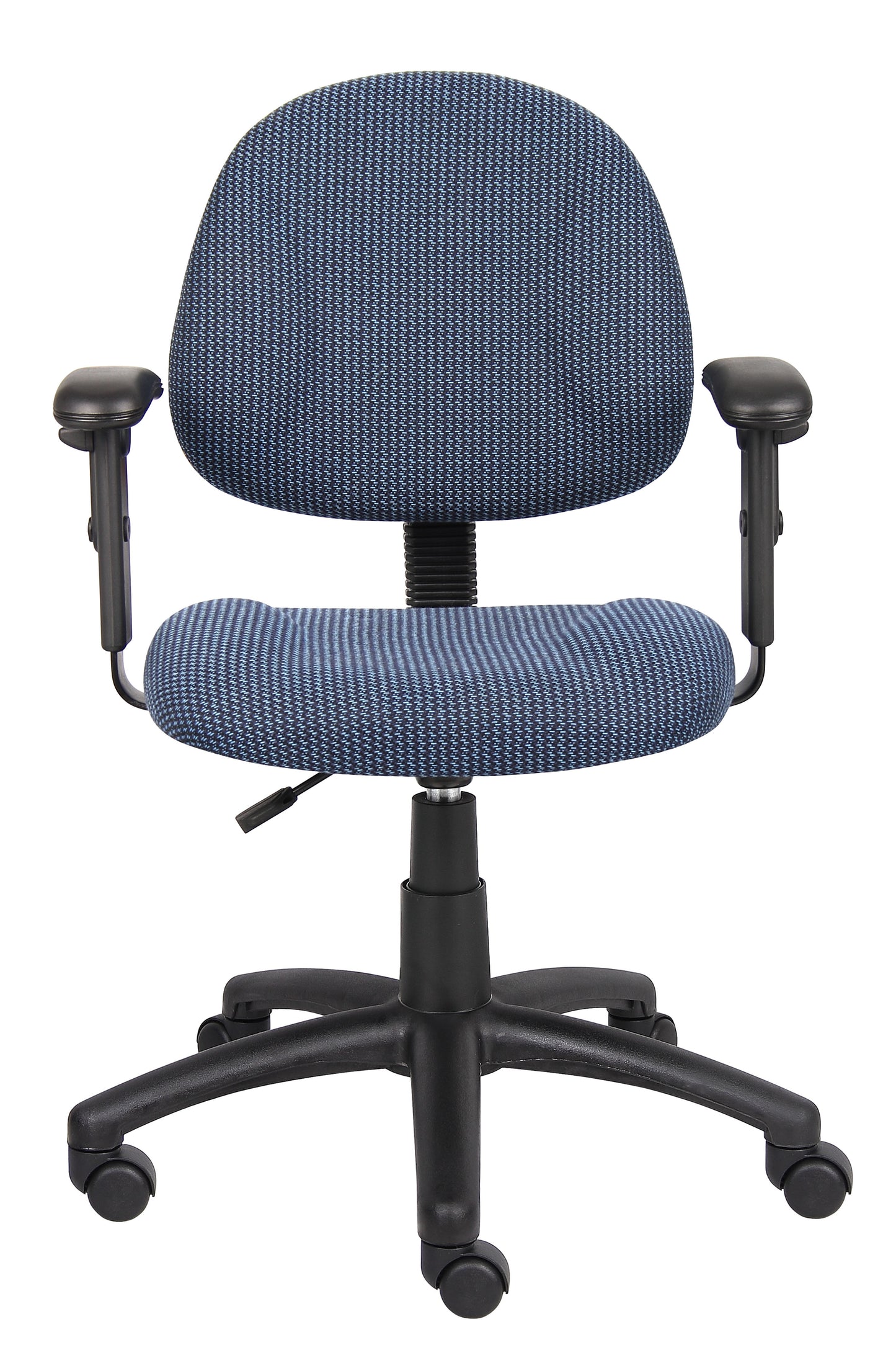 Boss Blue  Deluxe Posture Chair W/ Adjustable Arms image 5