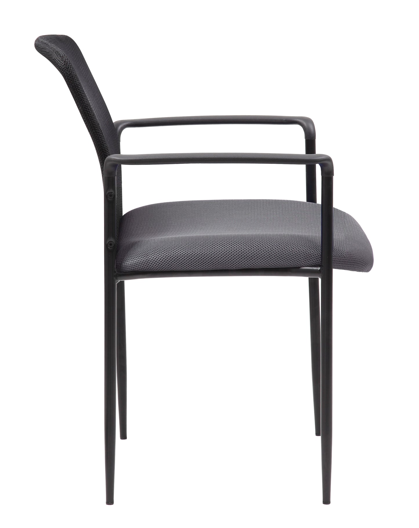 Boss Stackable Mesh Guest Chair - Grey image 7