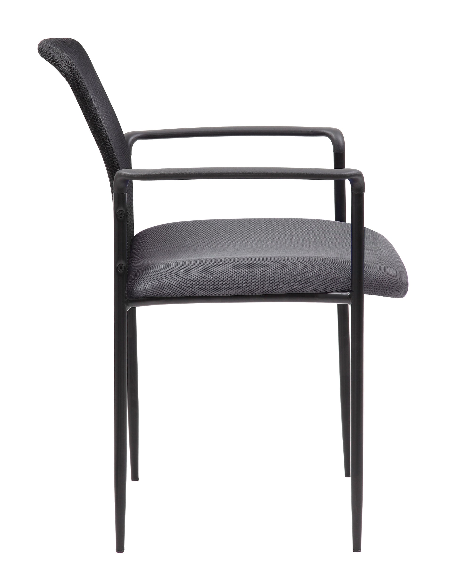 Boss Stackable Mesh Guest Chair - Grey image 7