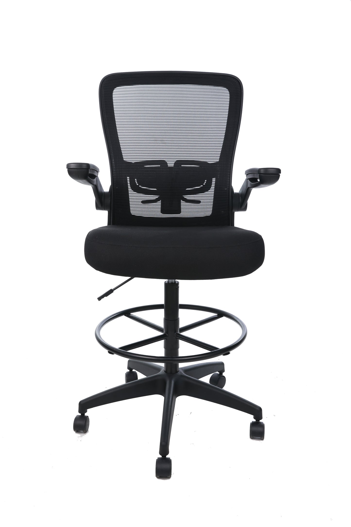 Boss Black Mesh, Flip Arm, Stool image 8