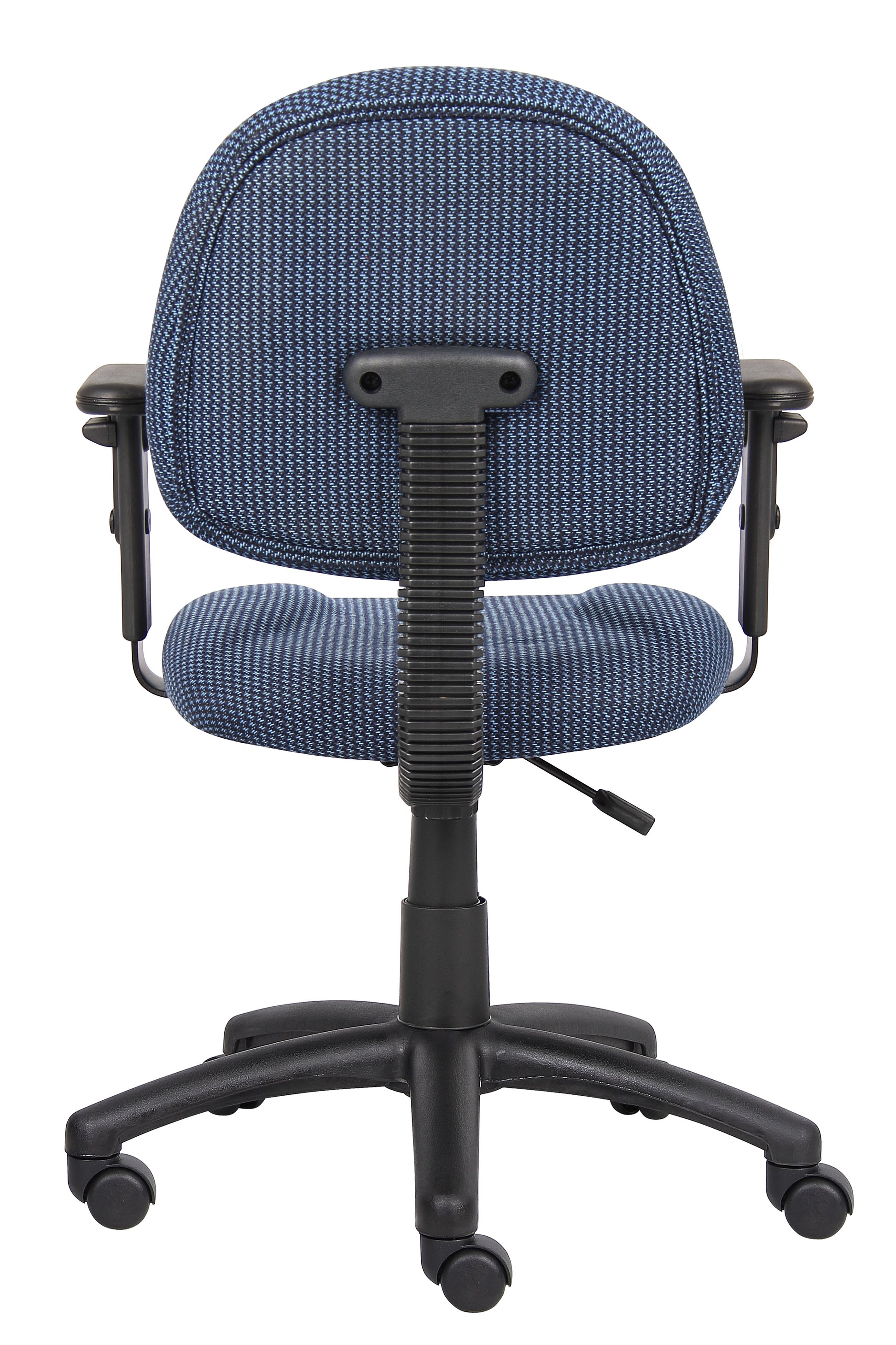 Boss Blue  Deluxe Posture Chair W/ Adjustable Arms image 4