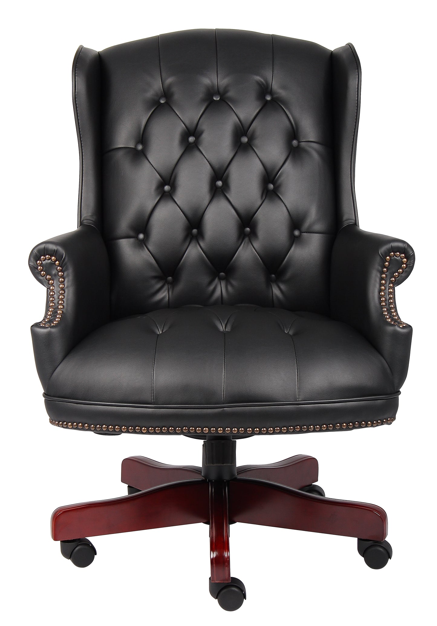 Boss Wingback Traditional Chair In Black image 5