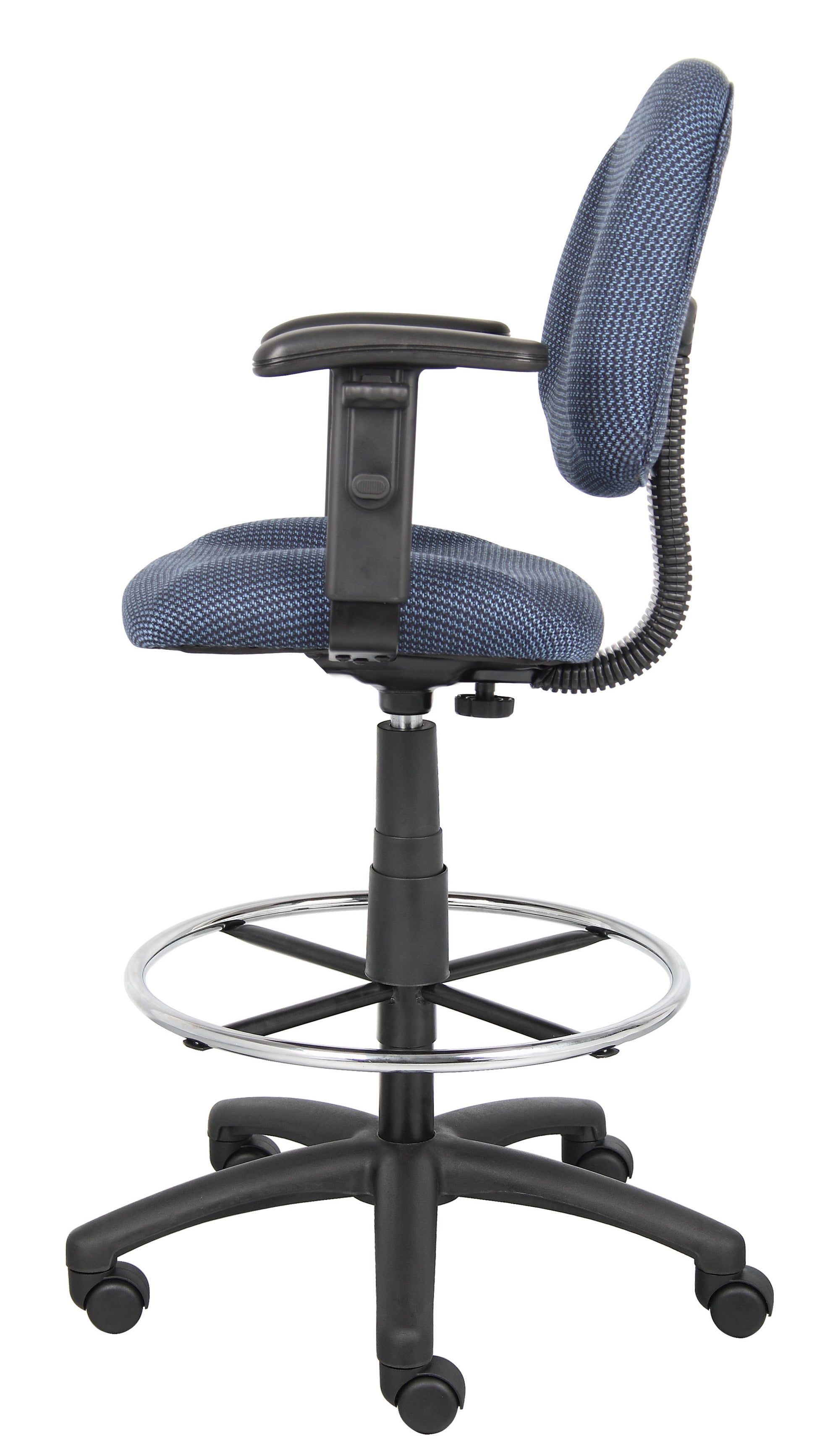 Boss Drafting Stool (B315-Be) W/Footring And Adjustable Arms image 8