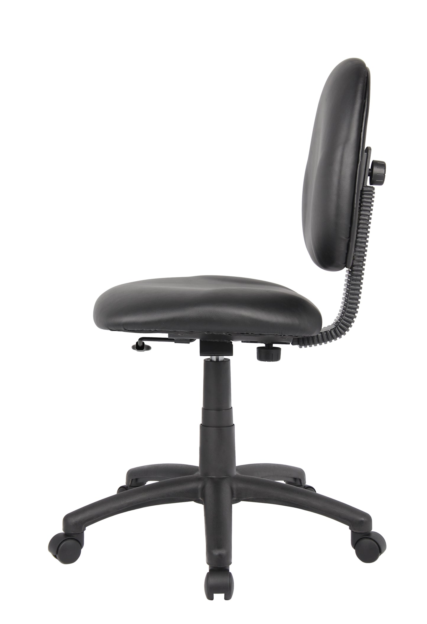 Boss Diamond Task Chair In Black Antimicrobial Vinyl image 7