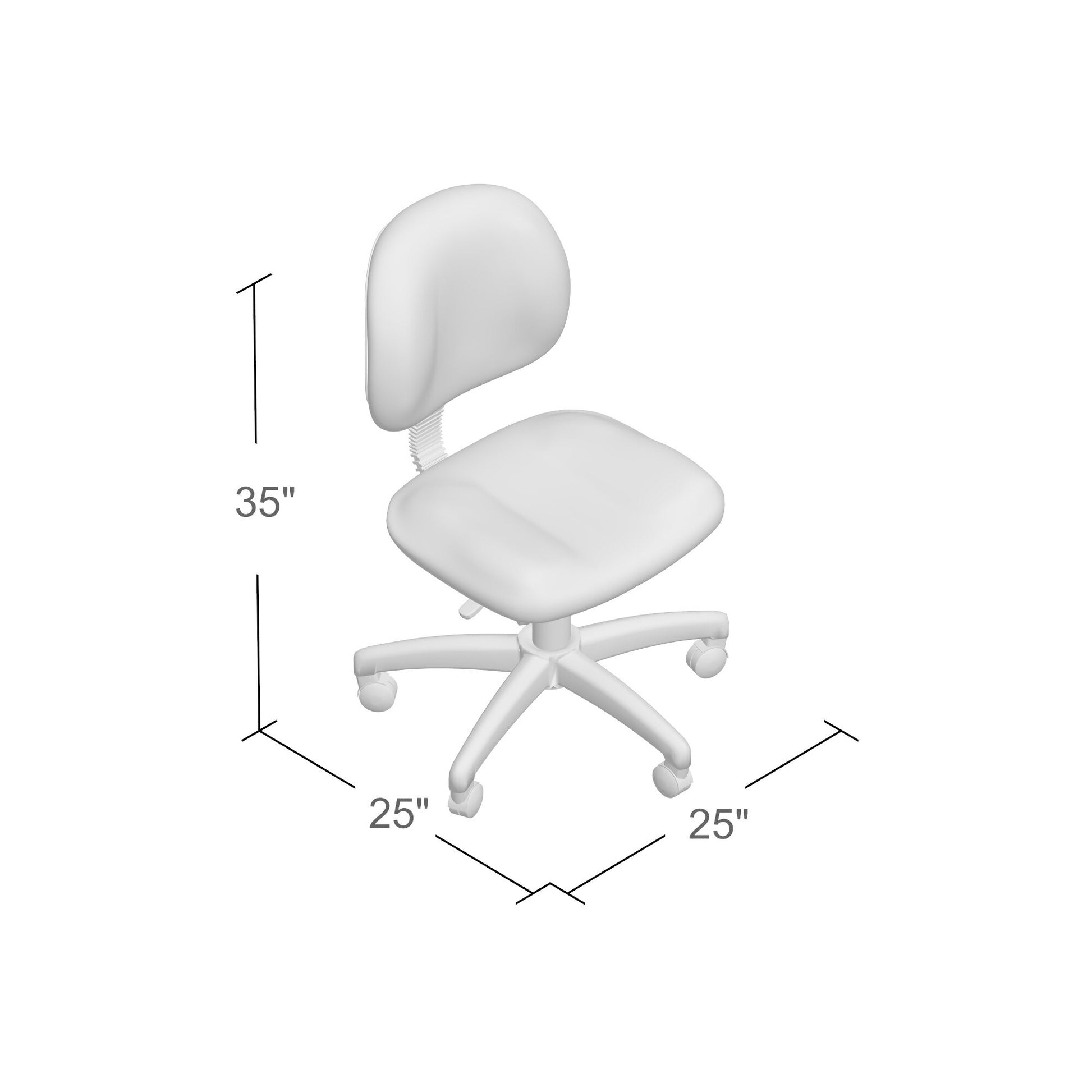 Boss Black  Deluxe Posture Chair image 4