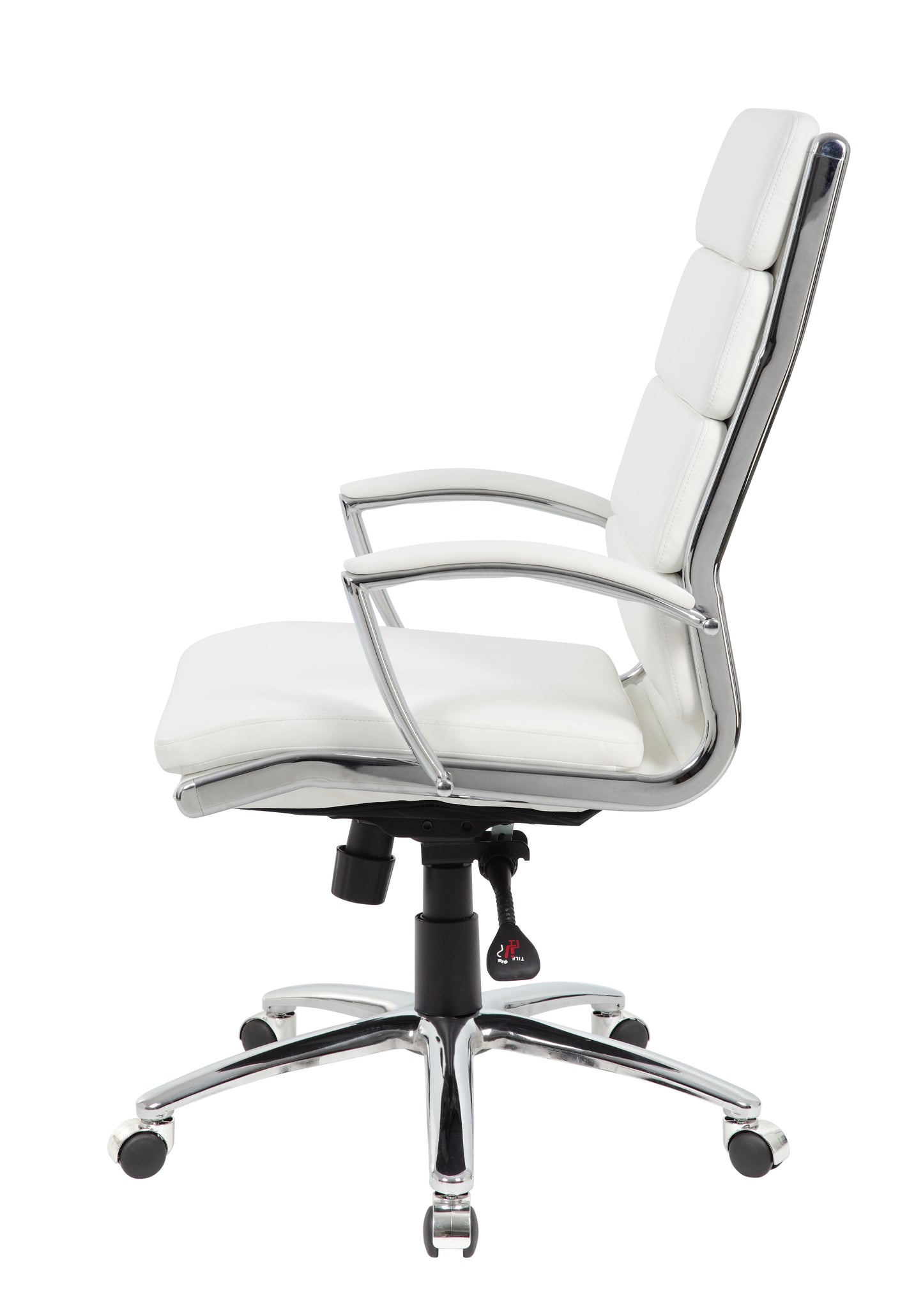 Boss Executive CaressoftPlus Chair with Metal Chrome Finish image 8