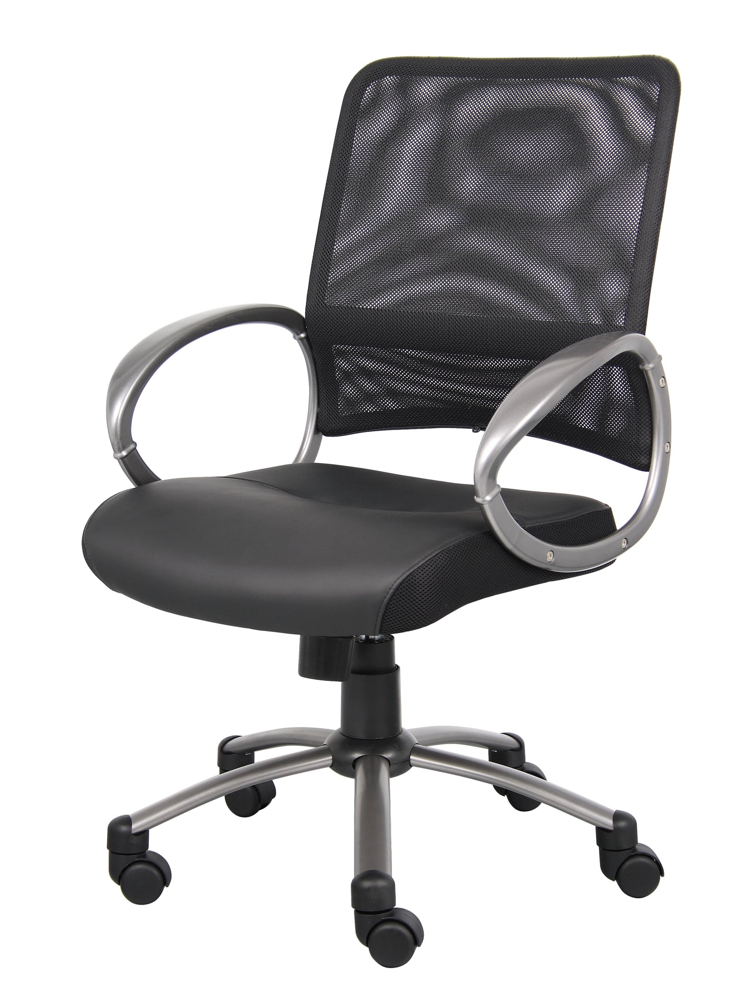 Boss Mesh Back W/ Pewter Finish Task Chair image 5