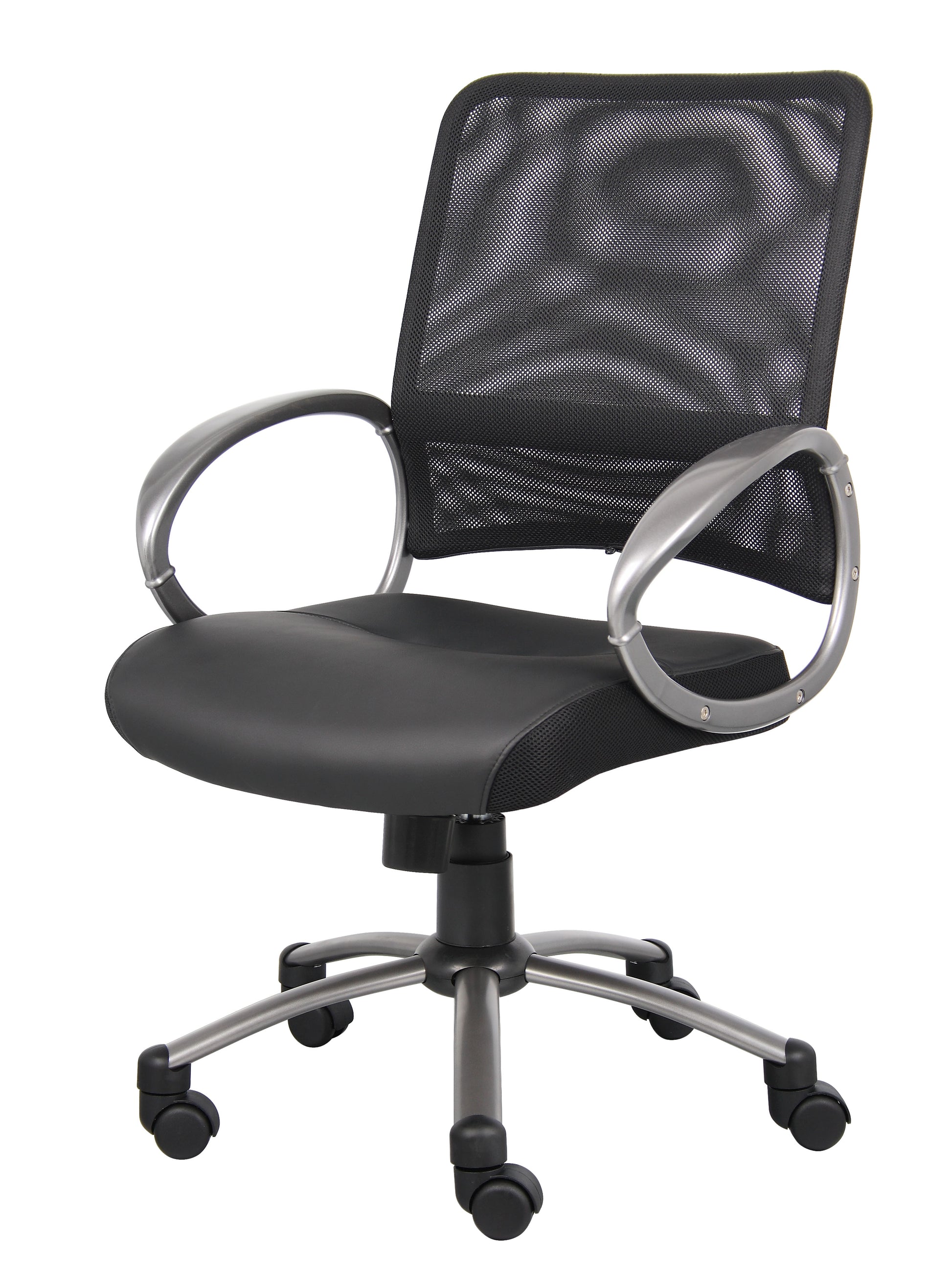 Boss Mesh Back W/ Pewter Finish Task Chair image 5