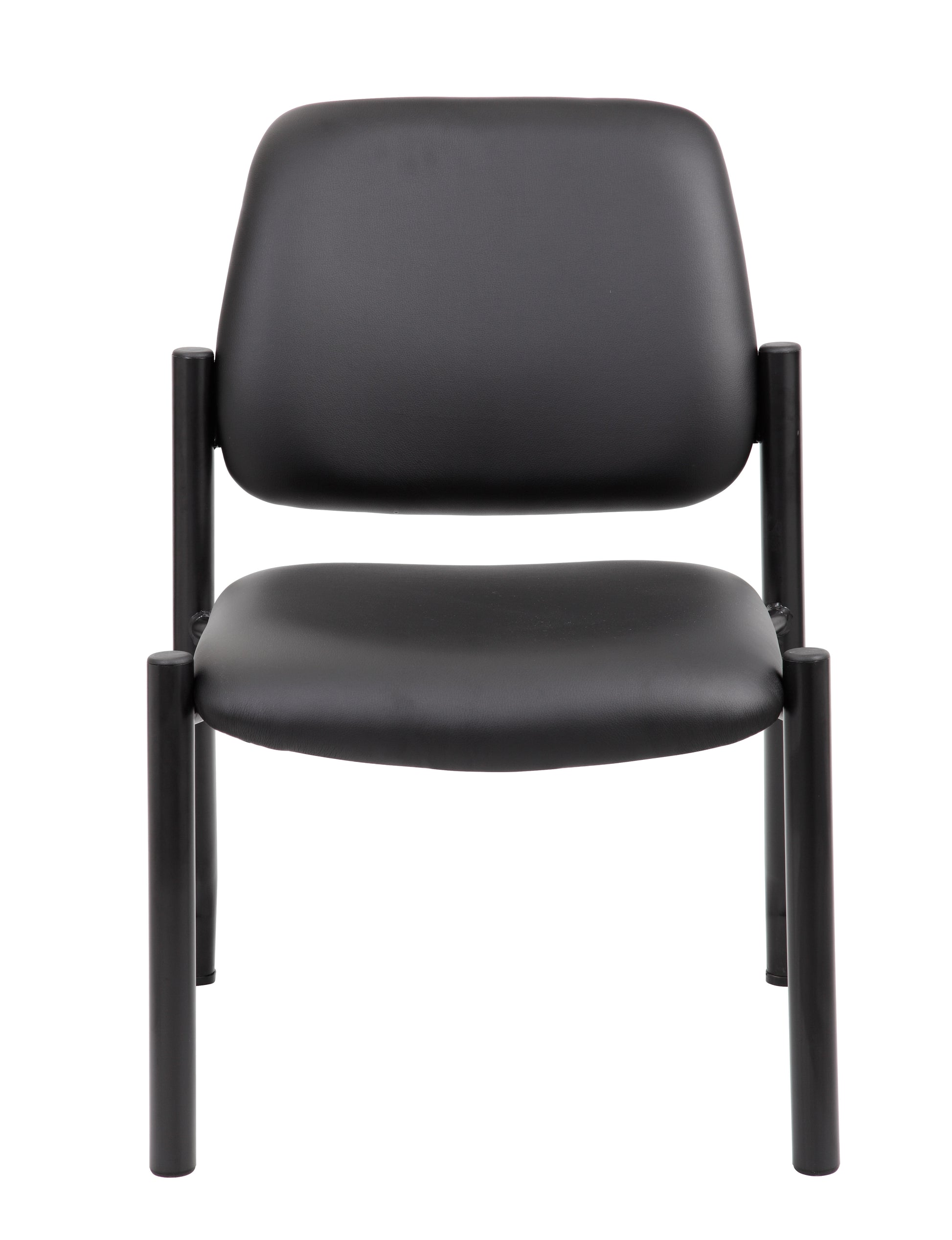 Boss Antimicrobial Armless Guest Chair, 300 lb. weight capacity image 5