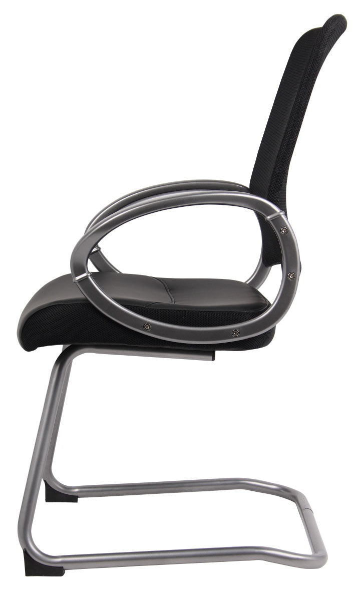 Boss Mesh Back W/ Pewter Finish Guest Chair image 7