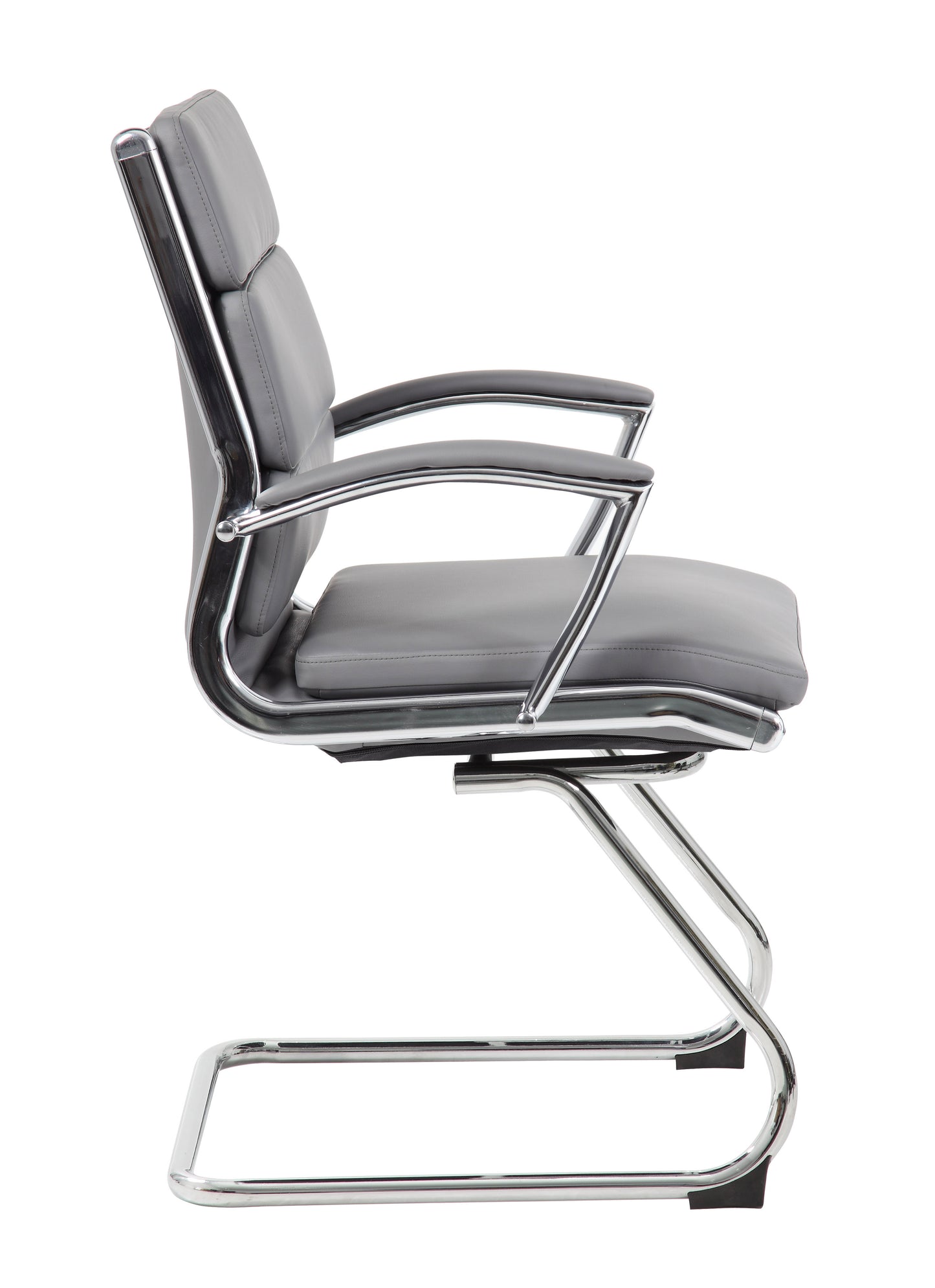 Boss Executive CaressoftPlus Chair with Metal Chrome Finish - Guest Chair image 4