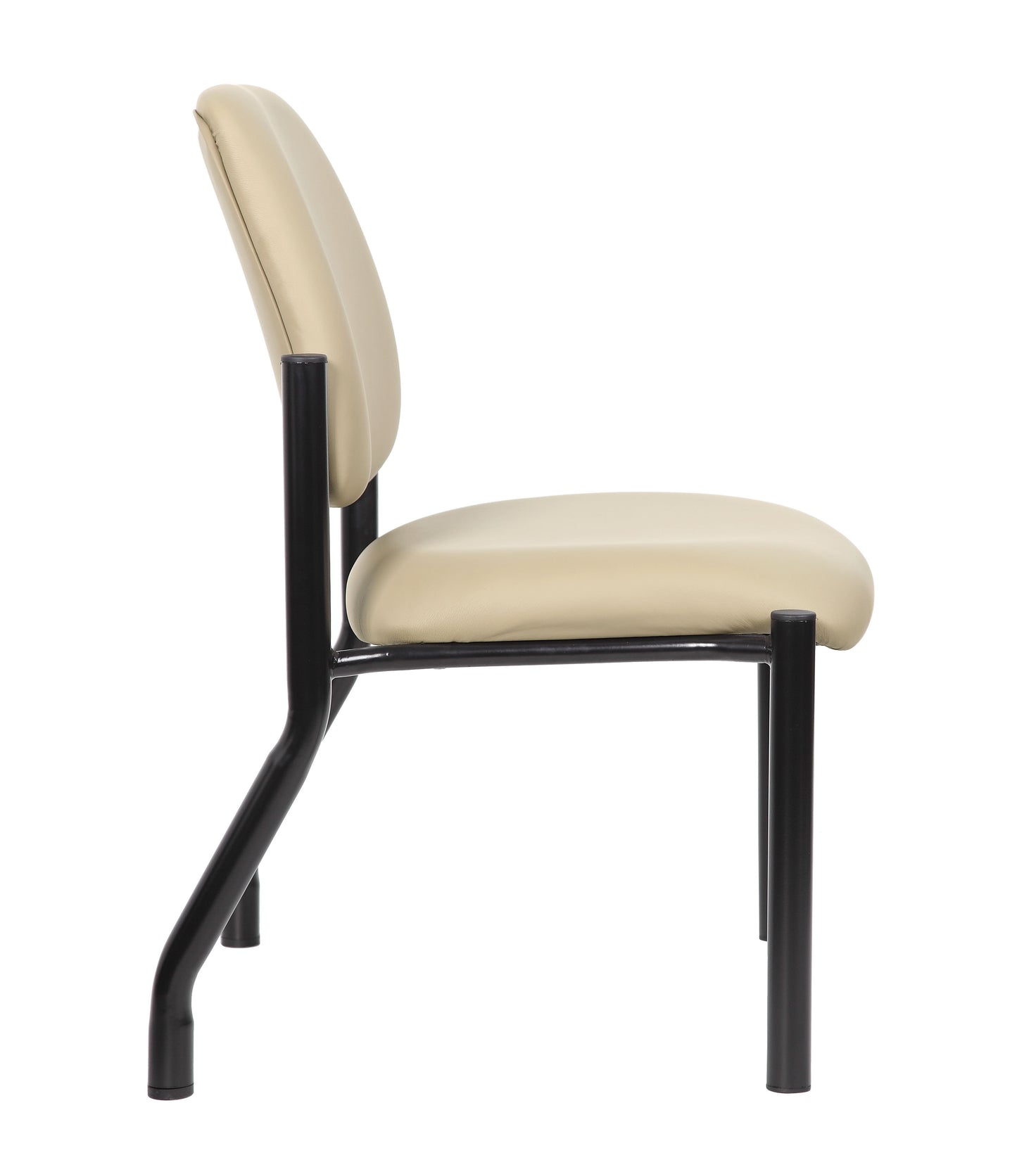 Boss Antimicrobial Armless Guest Chair, 400 lb. weight capacity image 7