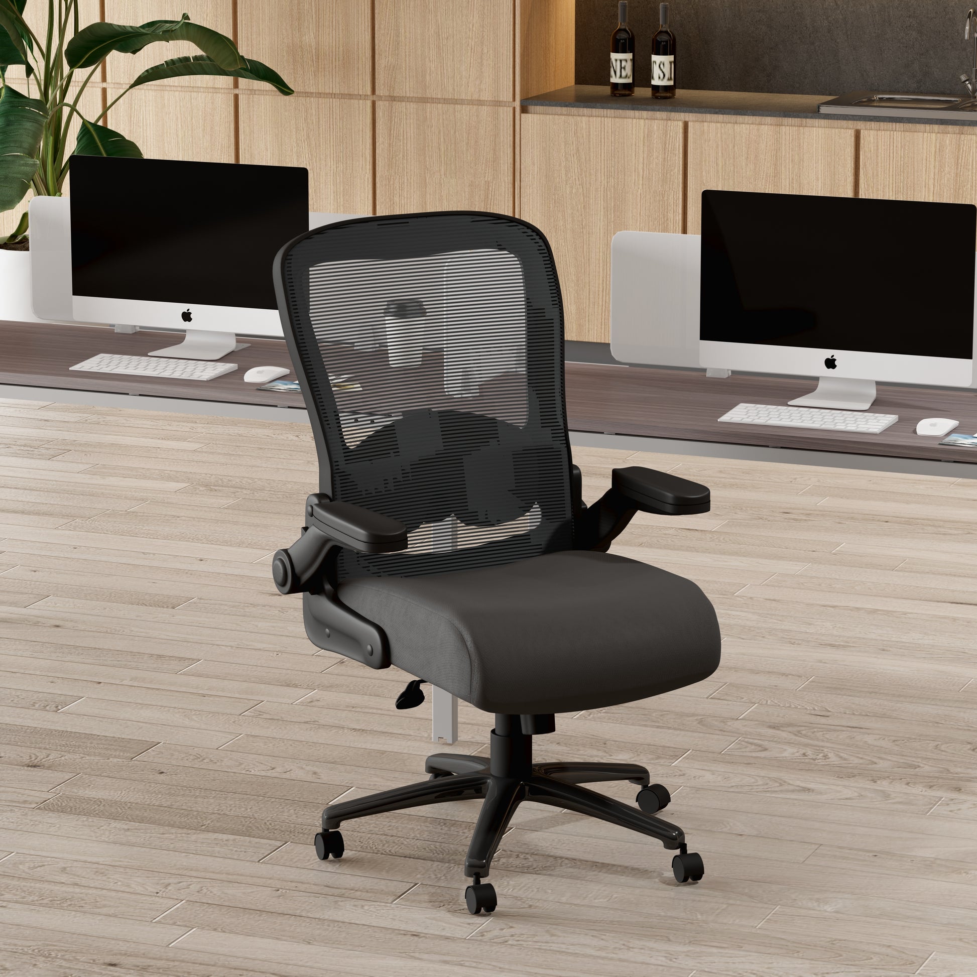 Boss Mesh Heavy Duty Chair, 400 lb weight capacity image 2