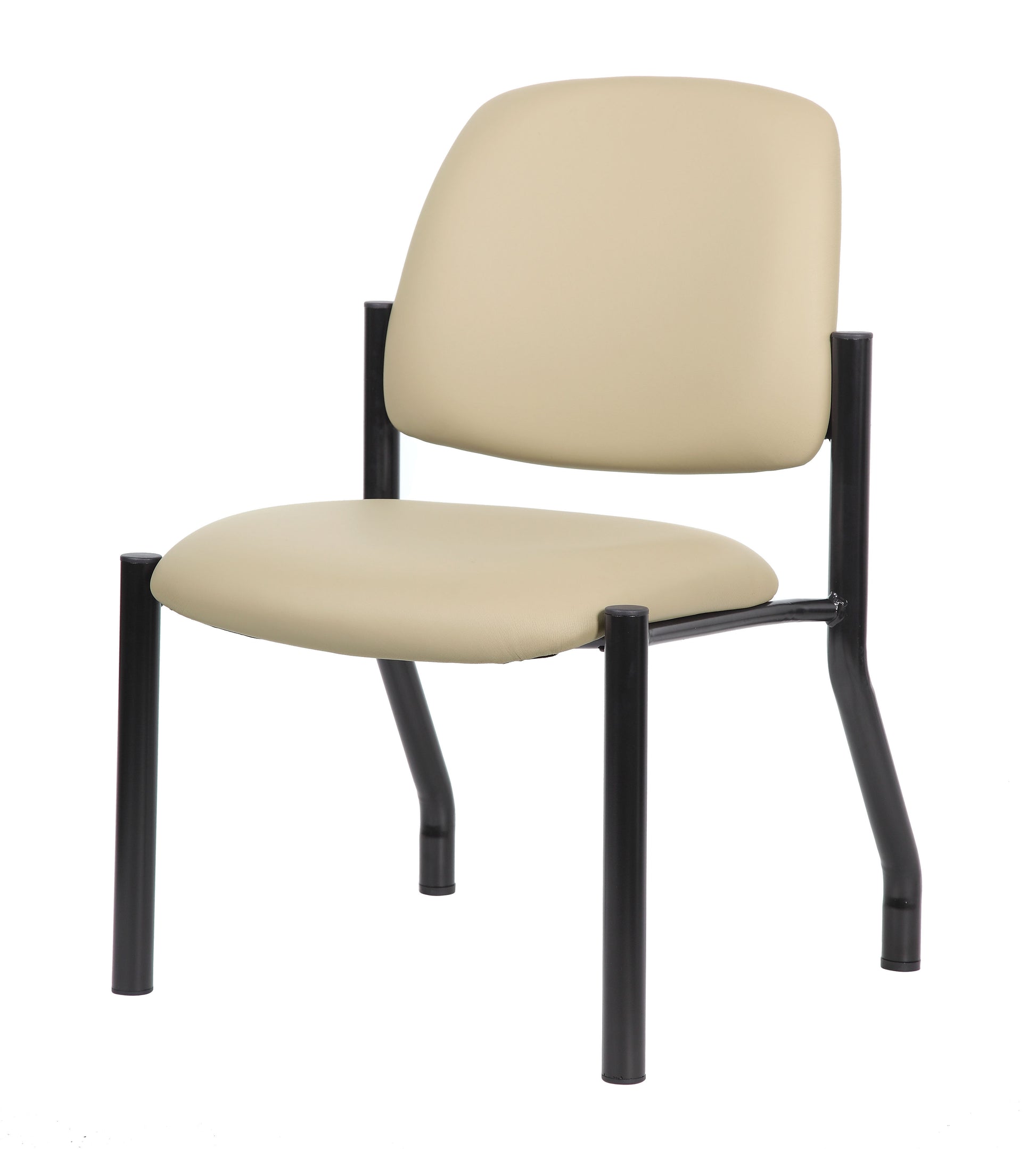 Boss Antimicrobial Armless Guest Chair, 300 lb. weight capacity image 5