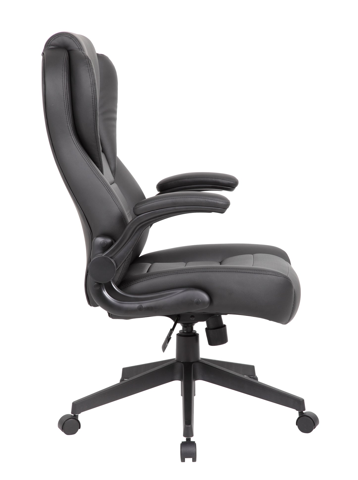 Boss Executive High Back CaressoftPlus Flip Arm Chair image 8