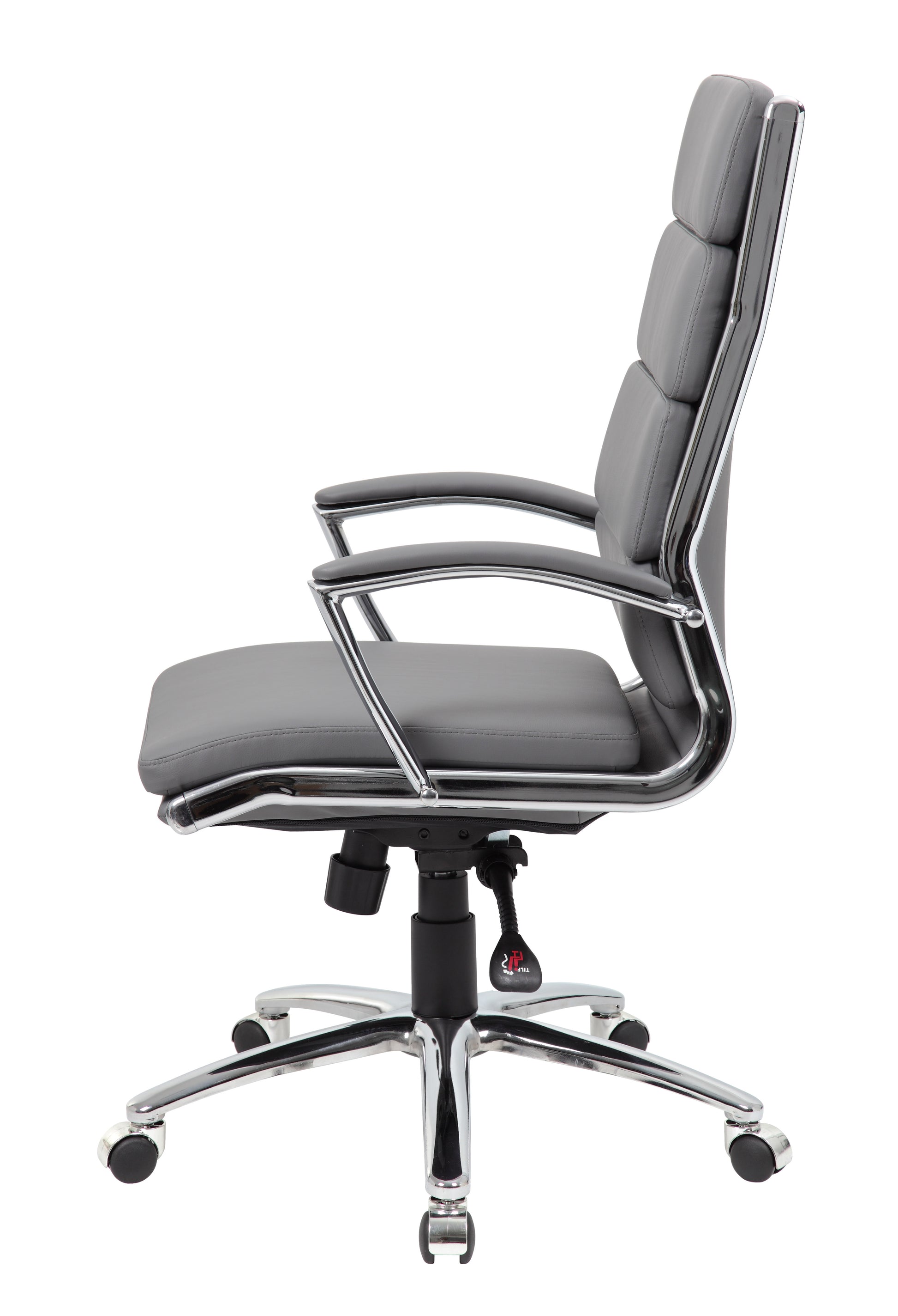 Boss Executive CaressoftPlus Chair with Metal Chrome Finish image 8