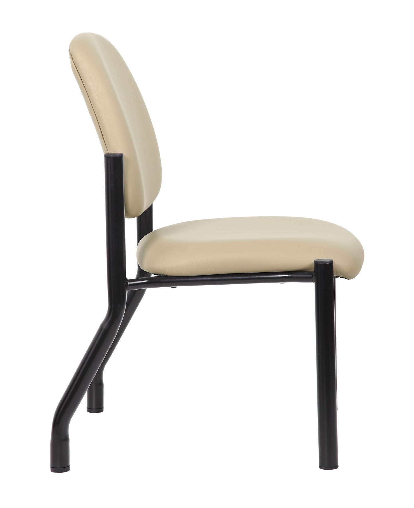Boss Antimicrobial Armless Guest Chair, 300 lb. weight capacity image 8