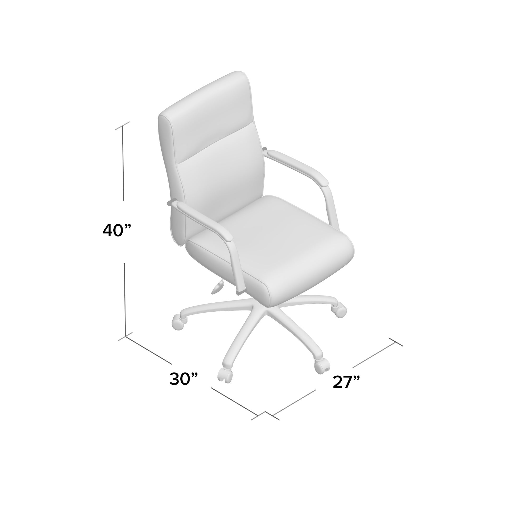 Boss Modern Executive Conference Chair - Caramel image 4