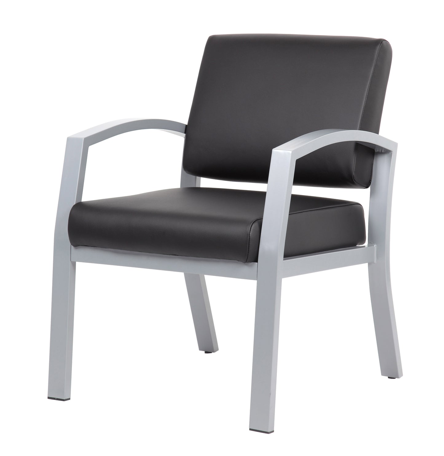 Boss Conrad Antimicrobial Guest/Reception Chair, Black image 3