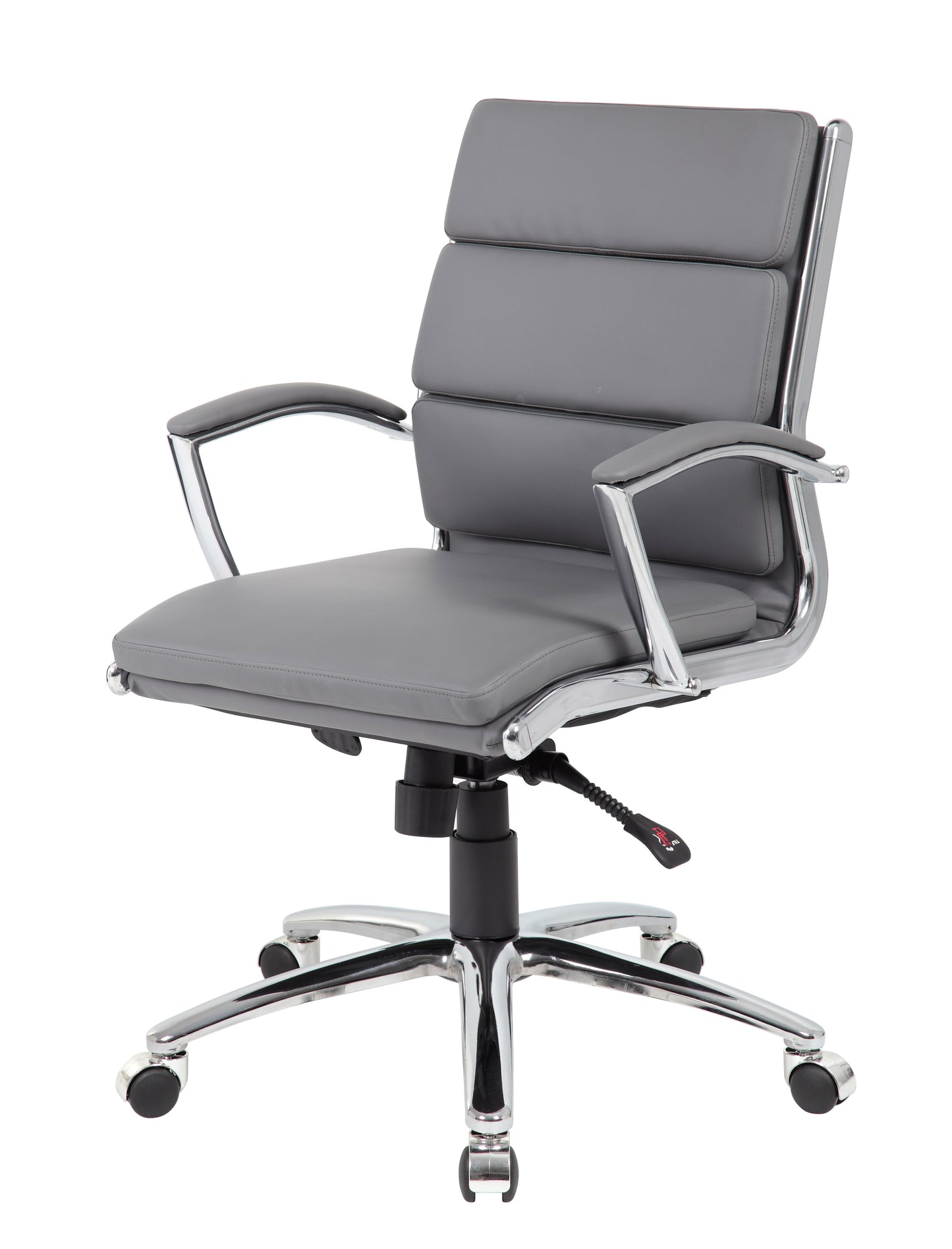 Boss Executive CaressoftPlus Chair with Metal Chrome Finish - Mid Back image 7