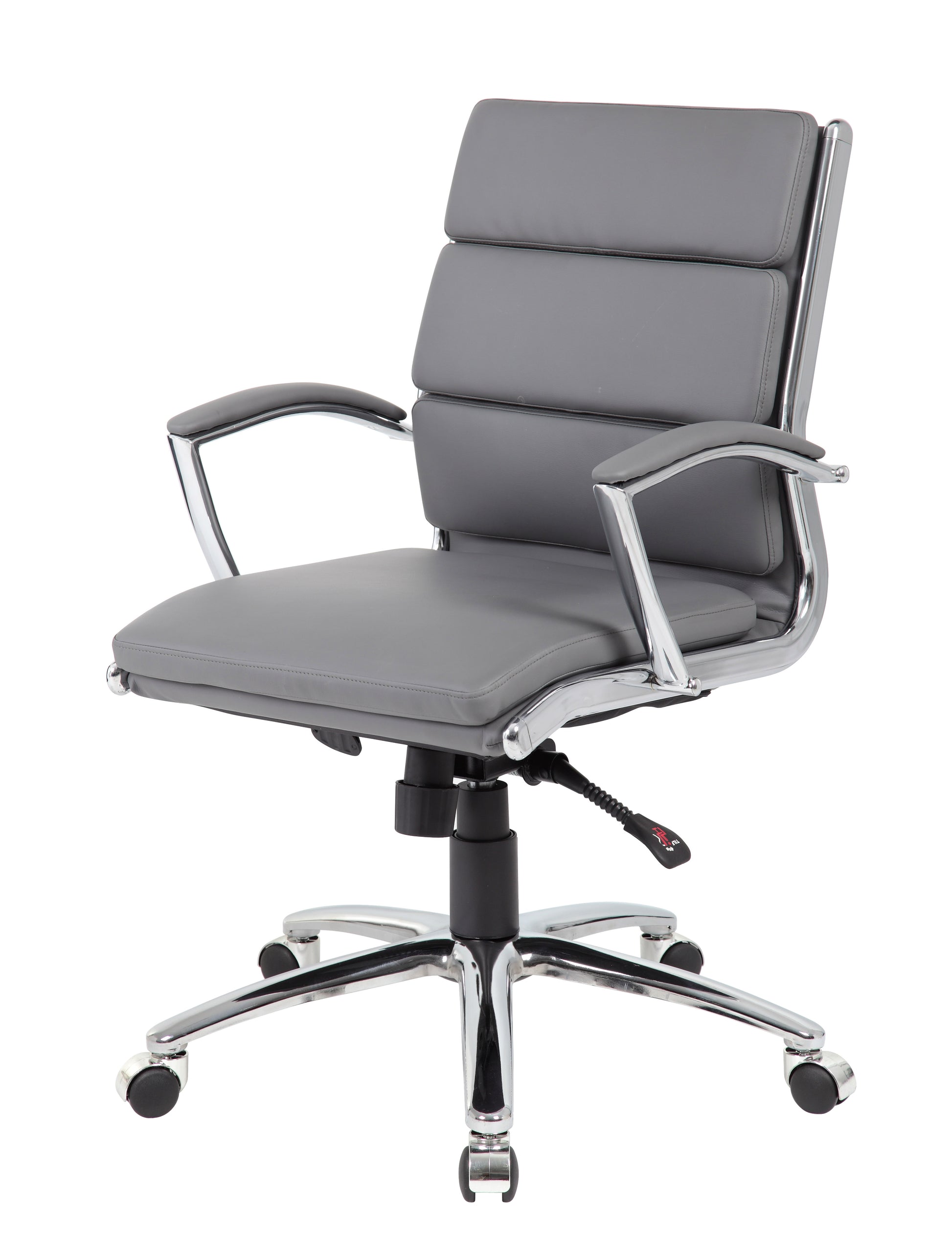 Boss Executive CaressoftPlus Chair with Metal Chrome Finish - Mid Back image 7