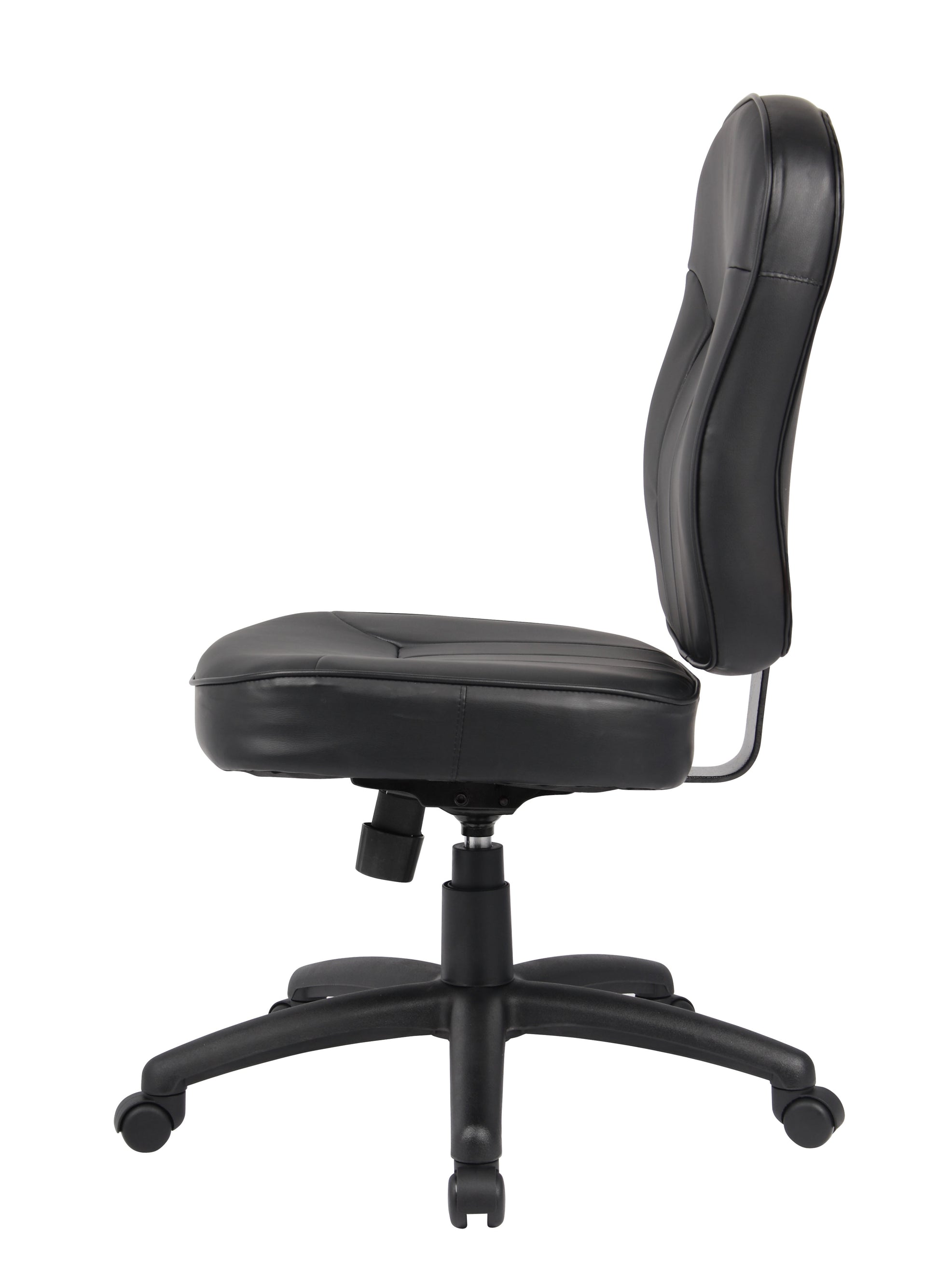 Boss Black Leather Task Chair image 8