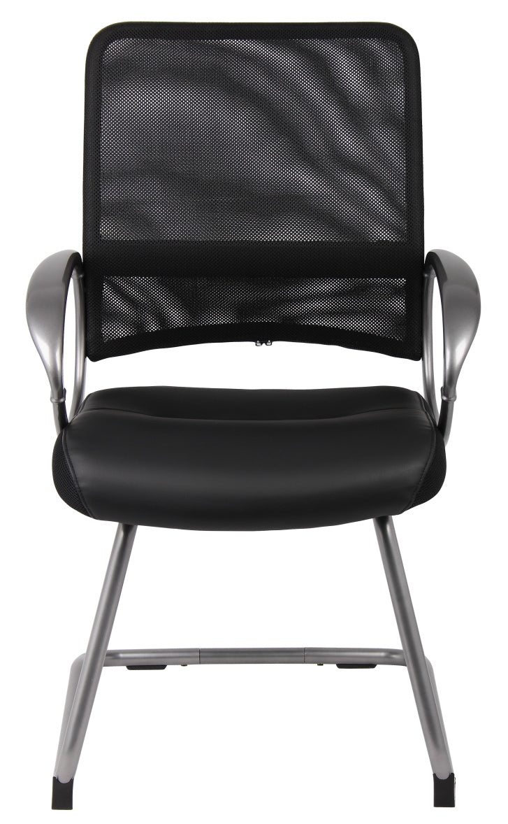 Boss Mesh Back W/ Pewter Finish Guest Chair image 5