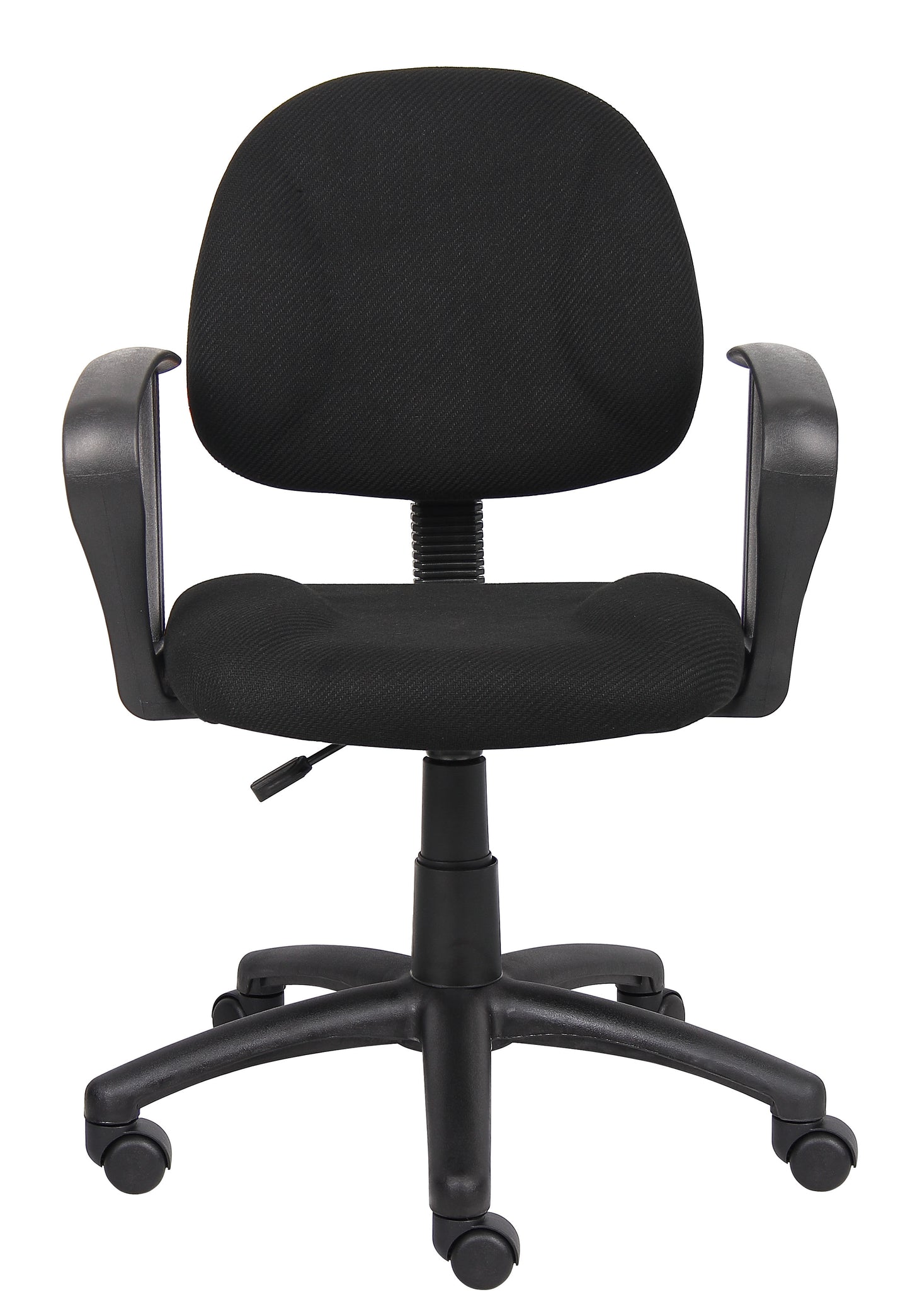 Boss Black  Deluxe Posture Chair W/ Loop Arms image 6
