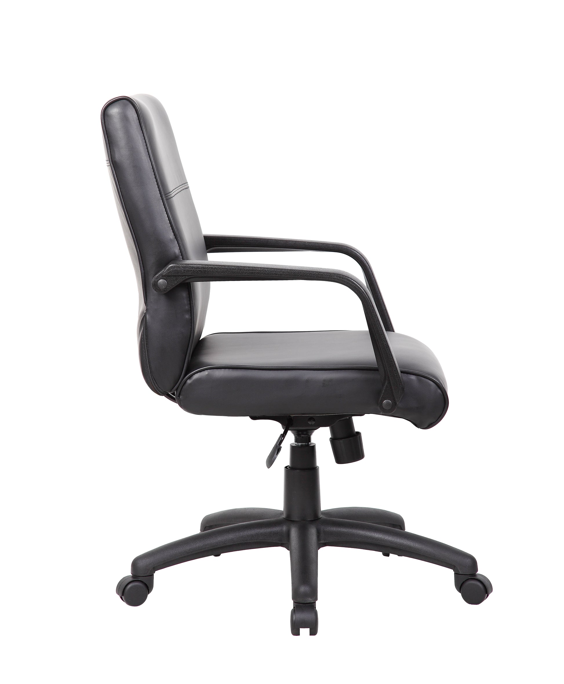 Boss Mid Back Executive Chair In LeatherPlus image 7