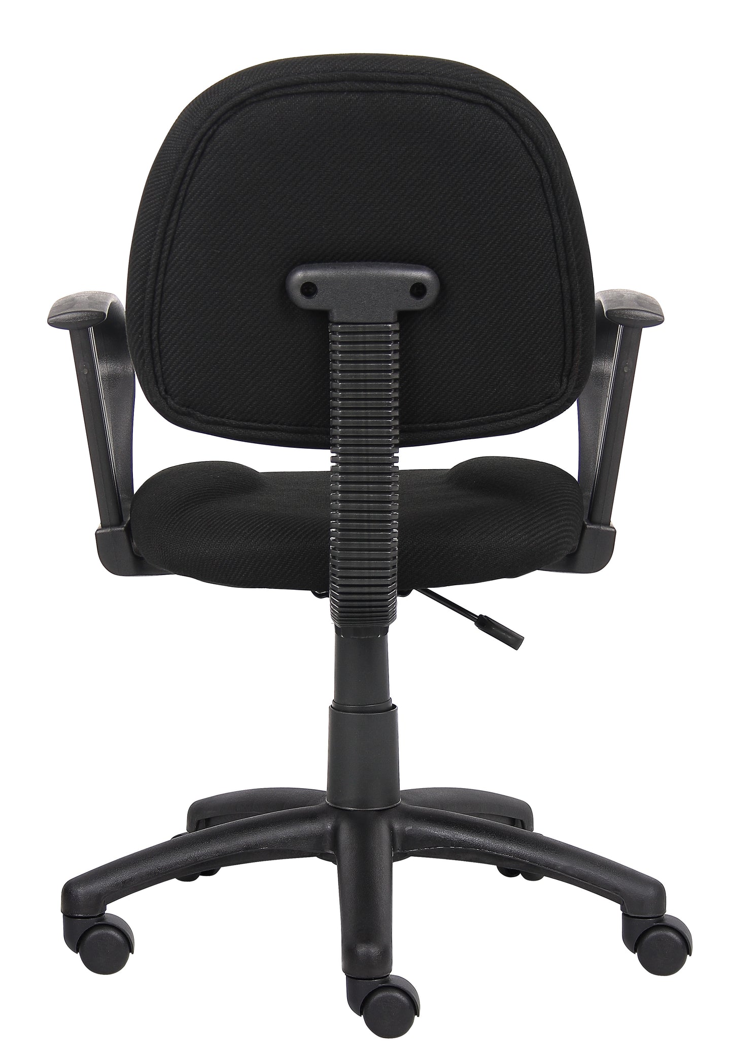 Boss Black  Deluxe Posture Chair W/ Loop Arms image 4