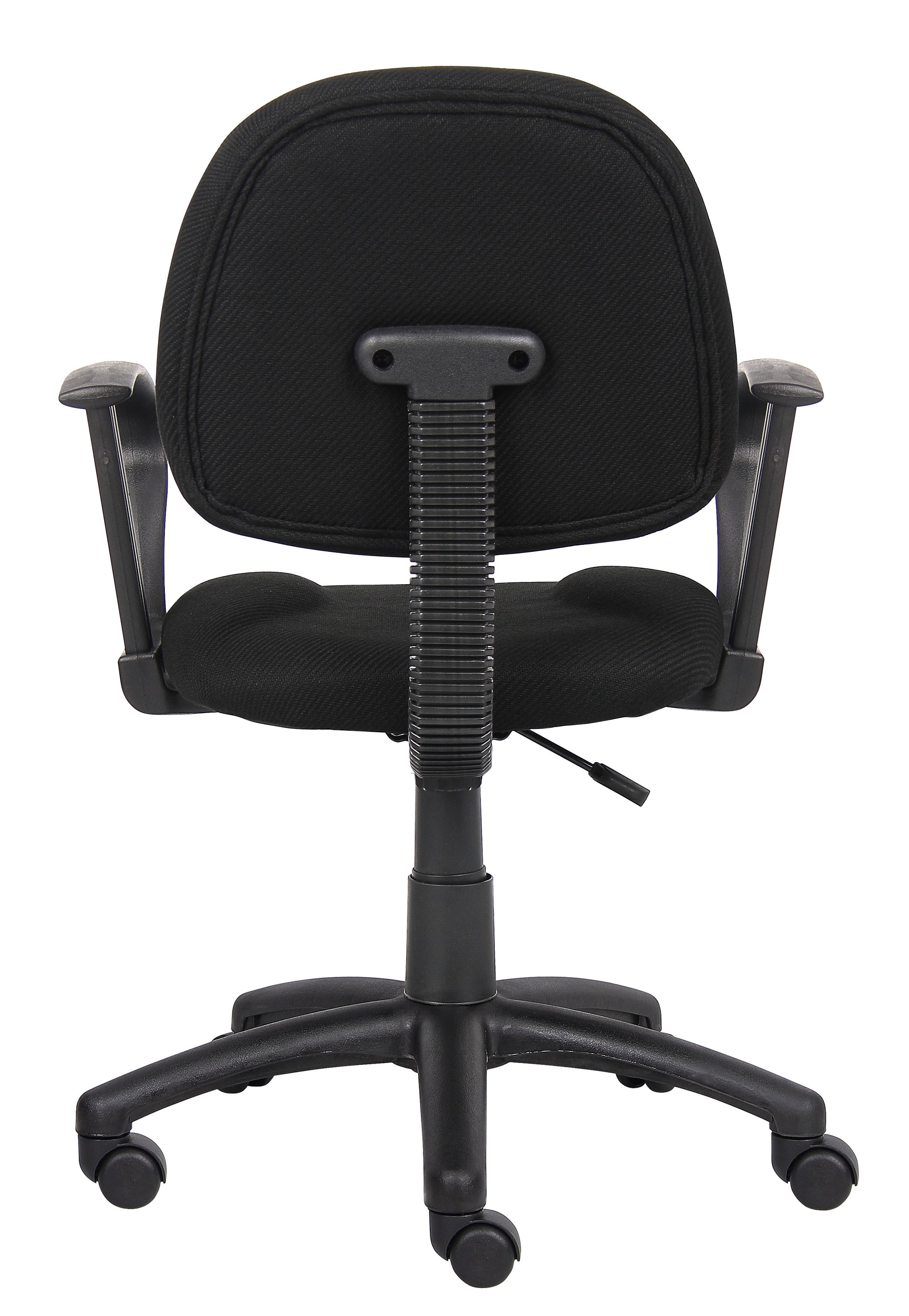 Boss Black  Deluxe Posture Chair W/ Loop Arms image 4