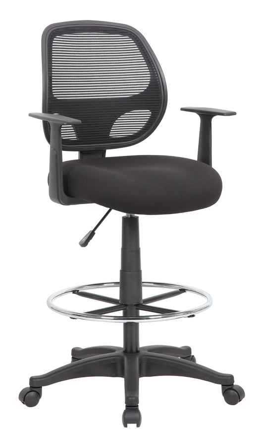 Boss Commercial Grade Mesh Stool W/ T-Arms