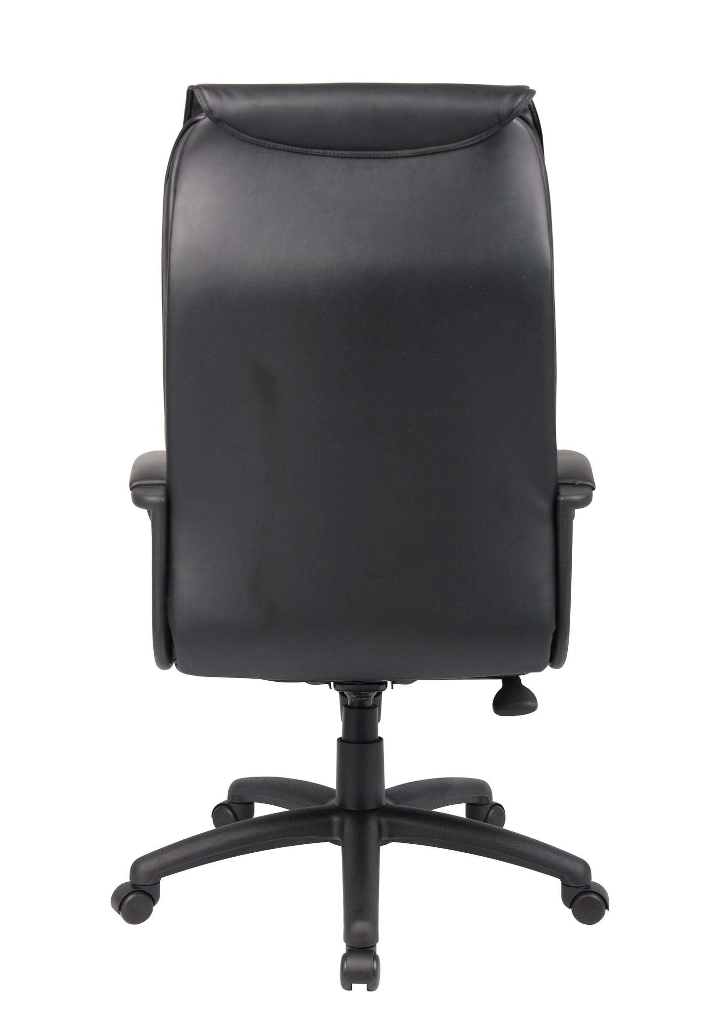Boss Executive Leather Plus Chair W/Padded Arm image 9