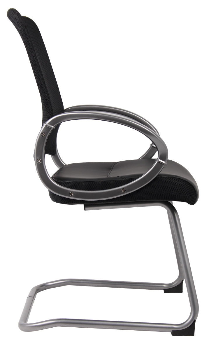 Boss Mesh Back W/ Pewter Finish Guest Chair image 8