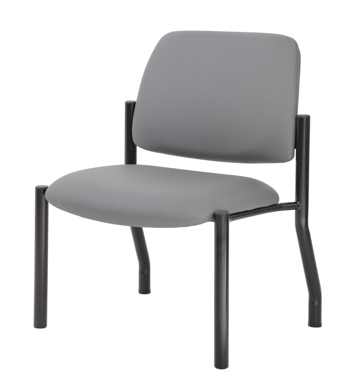 Boss Antimicrobial Armless Guest Chair, 400 lb. weight capacity image 5