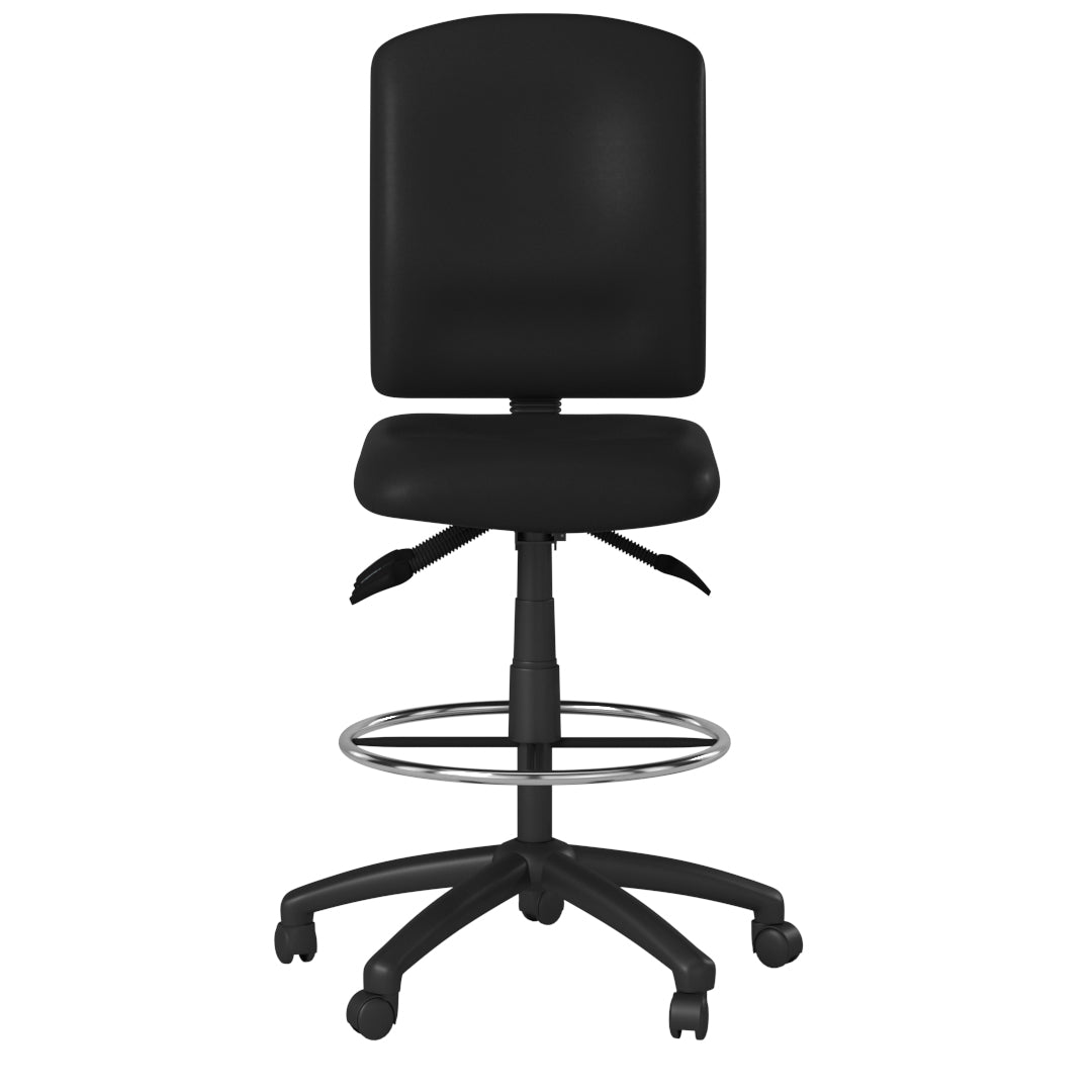 Boss Multi-Function LeatherPlus Drafting Stool image 7