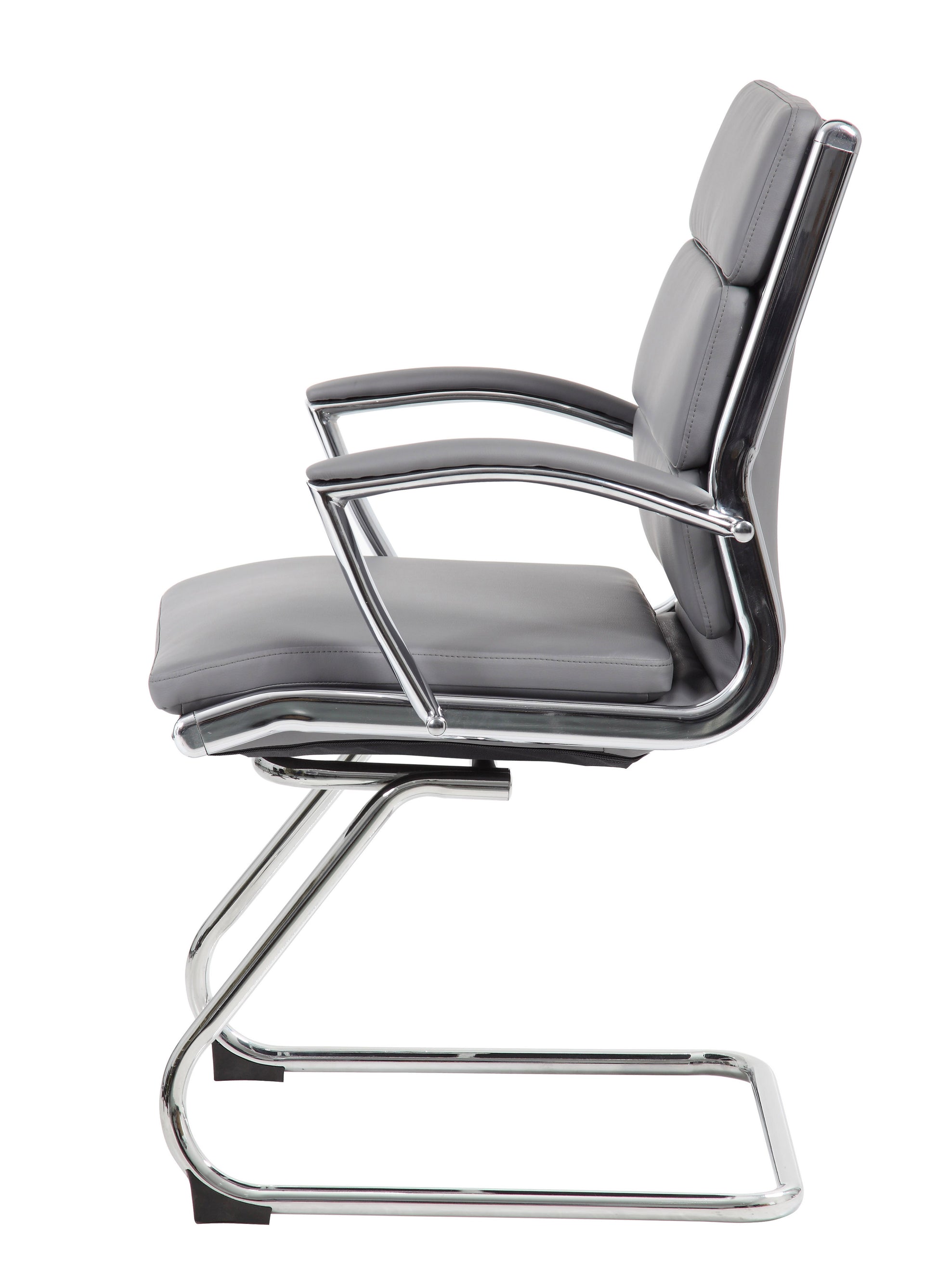 Boss Executive CaressoftPlus Chair with Metal Chrome Finish - Guest Chair image 5