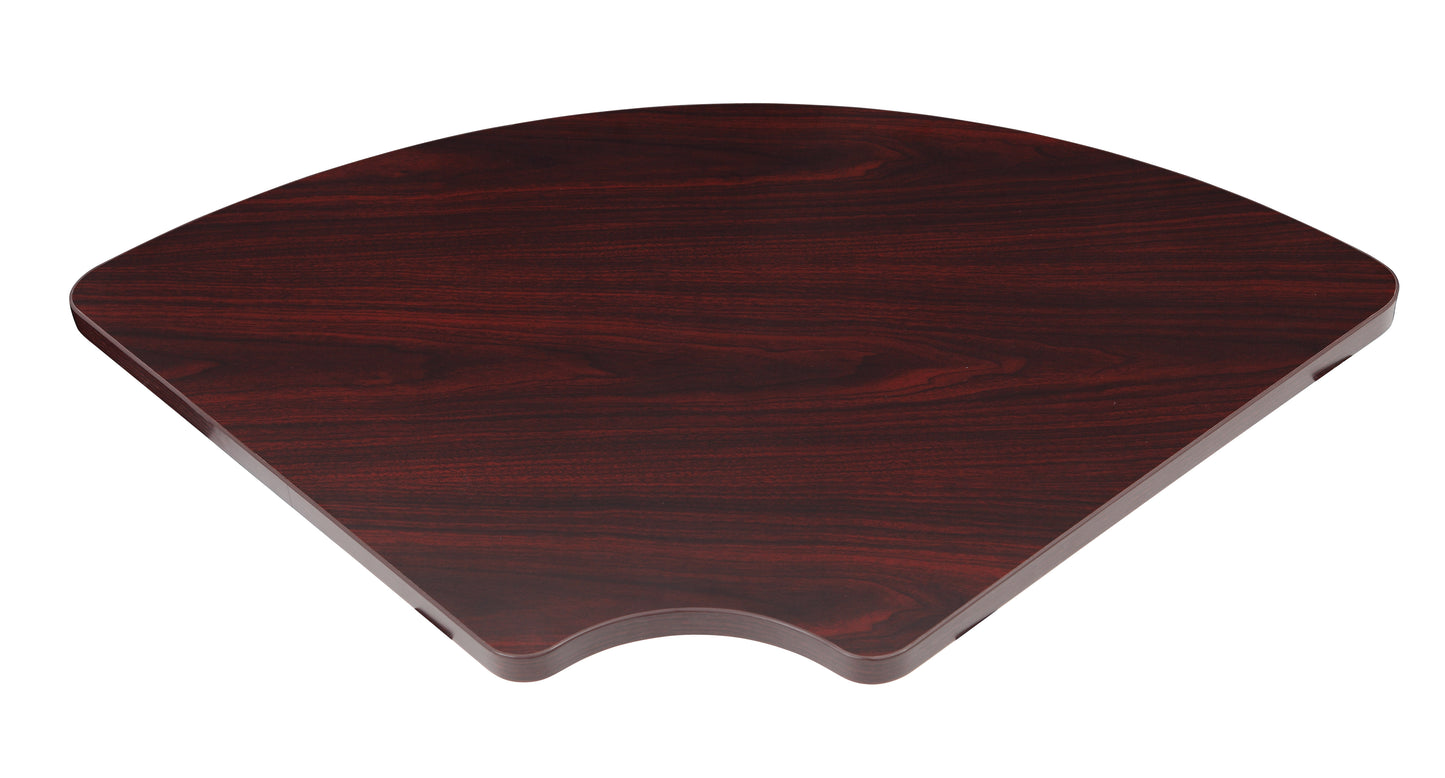 Boss Corner Table, Mahogany